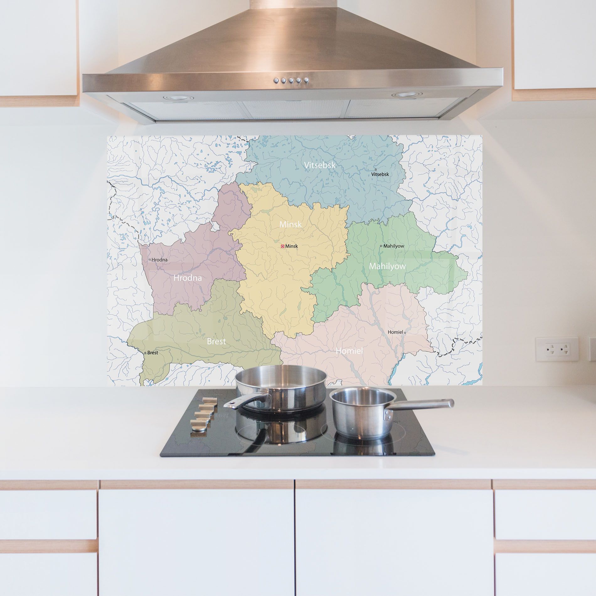 Belarus Map mockup 5