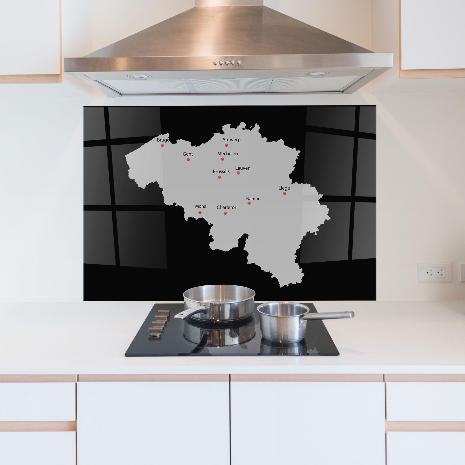 Belgium Map mockup 5