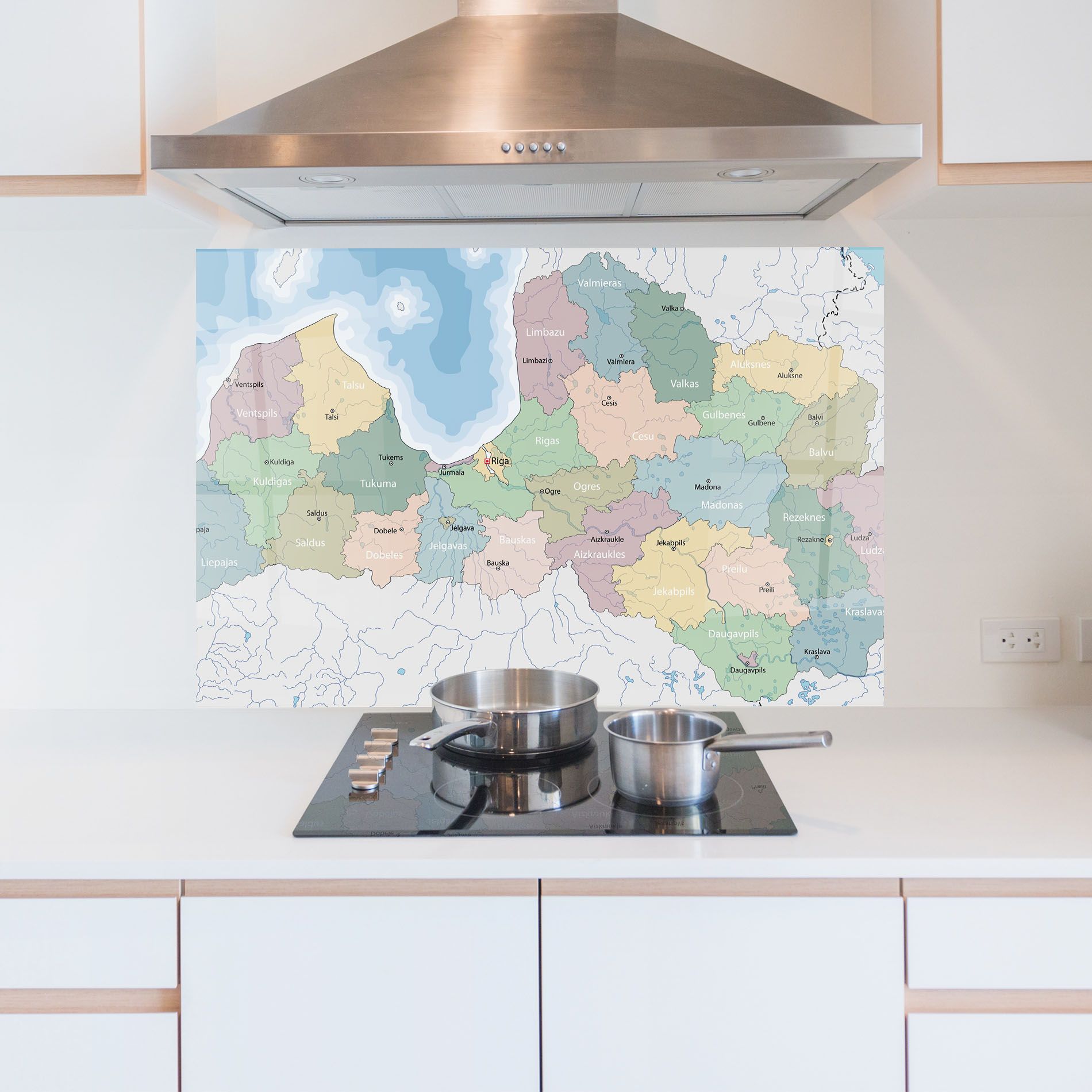 Latvia Color Map mockup 5