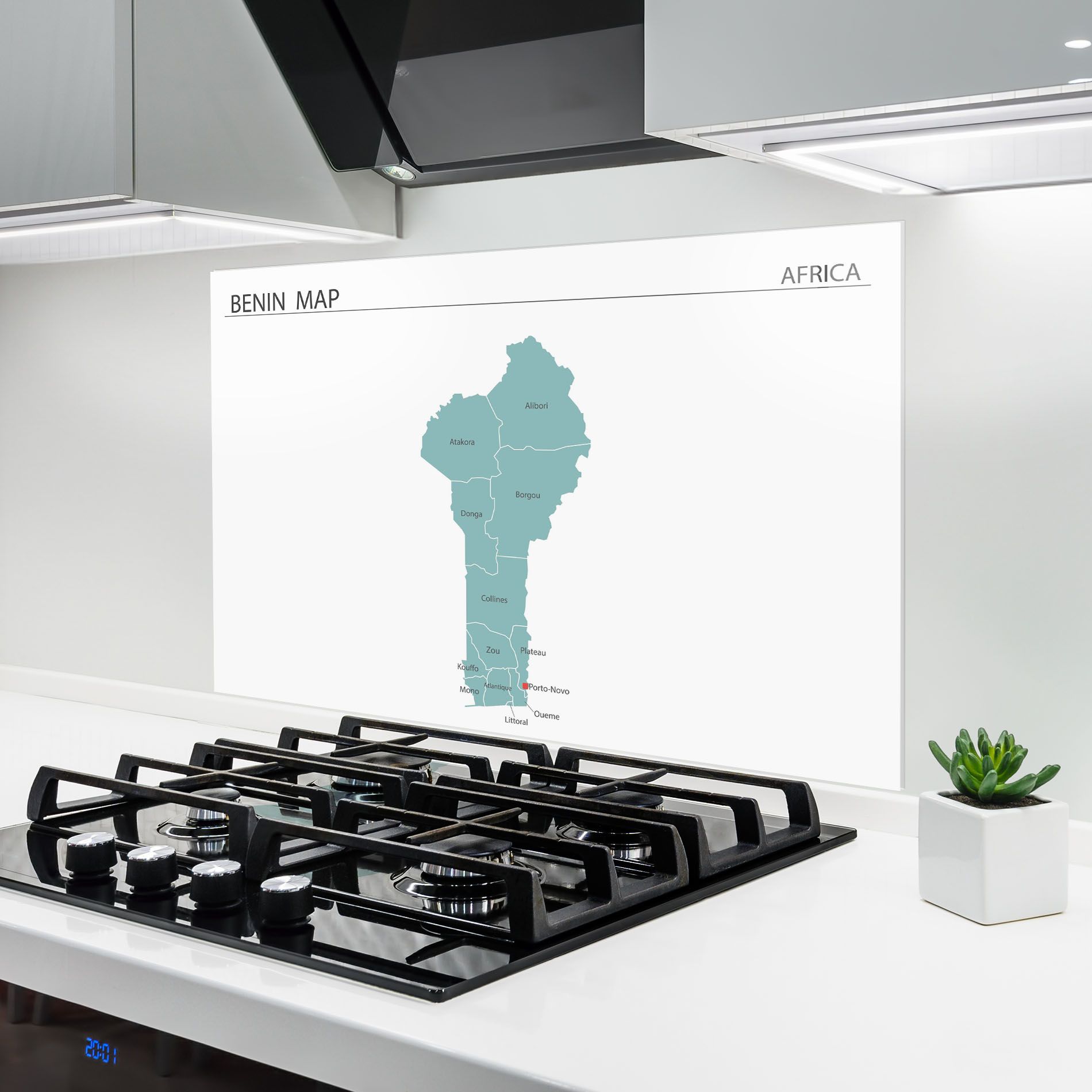 Benin Map mockup 6