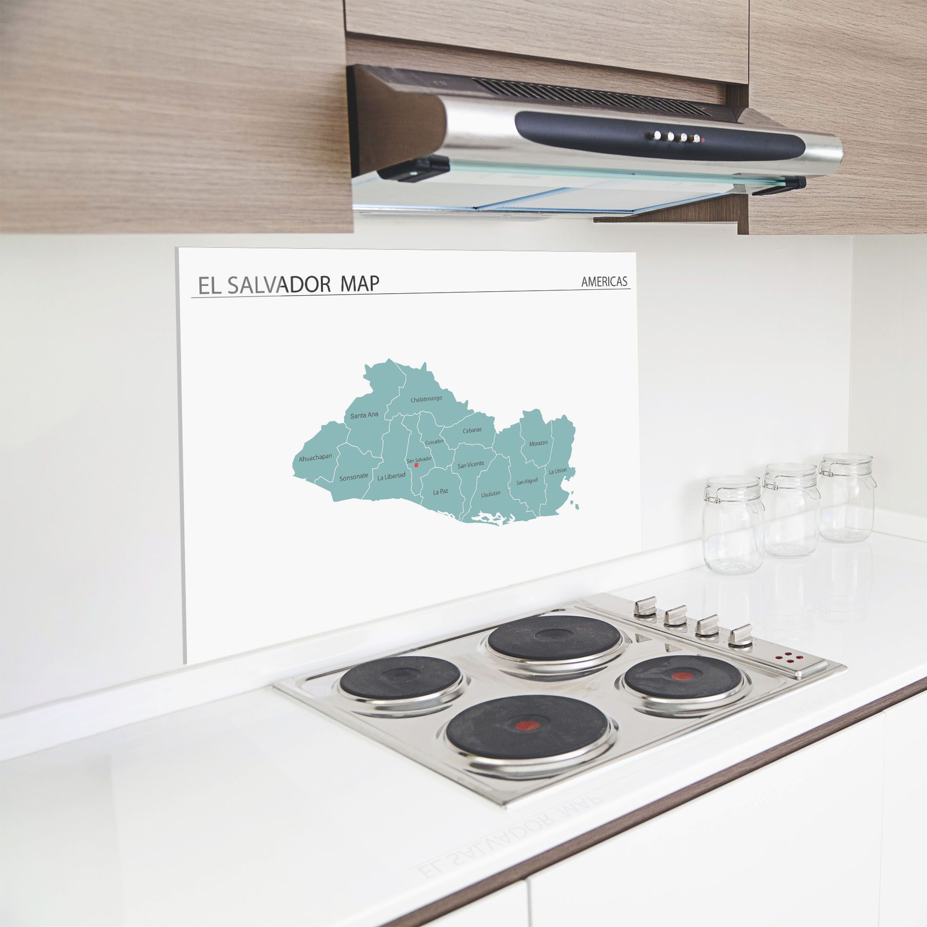 El Salvador Map mockup 8