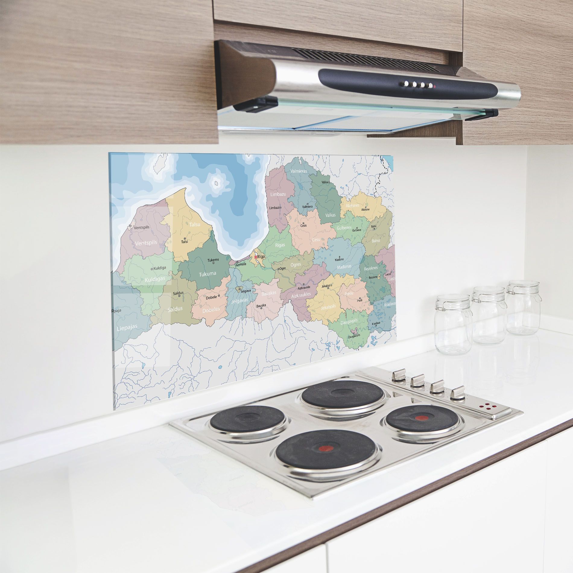 Latvia Color Map mockup 8