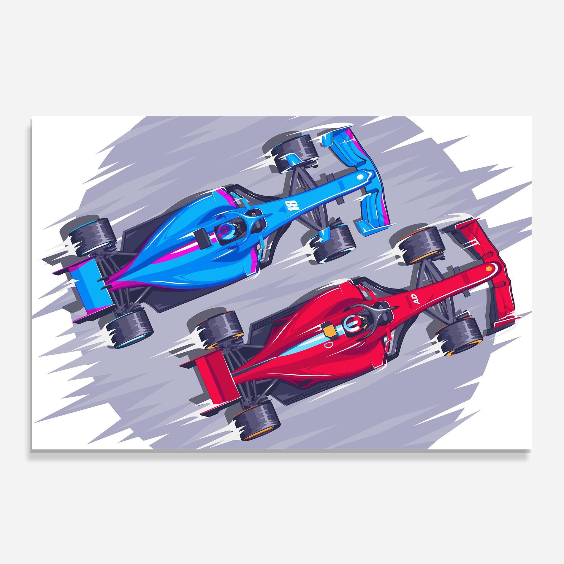 Küchenrückwand Glas Bolides mockup 0