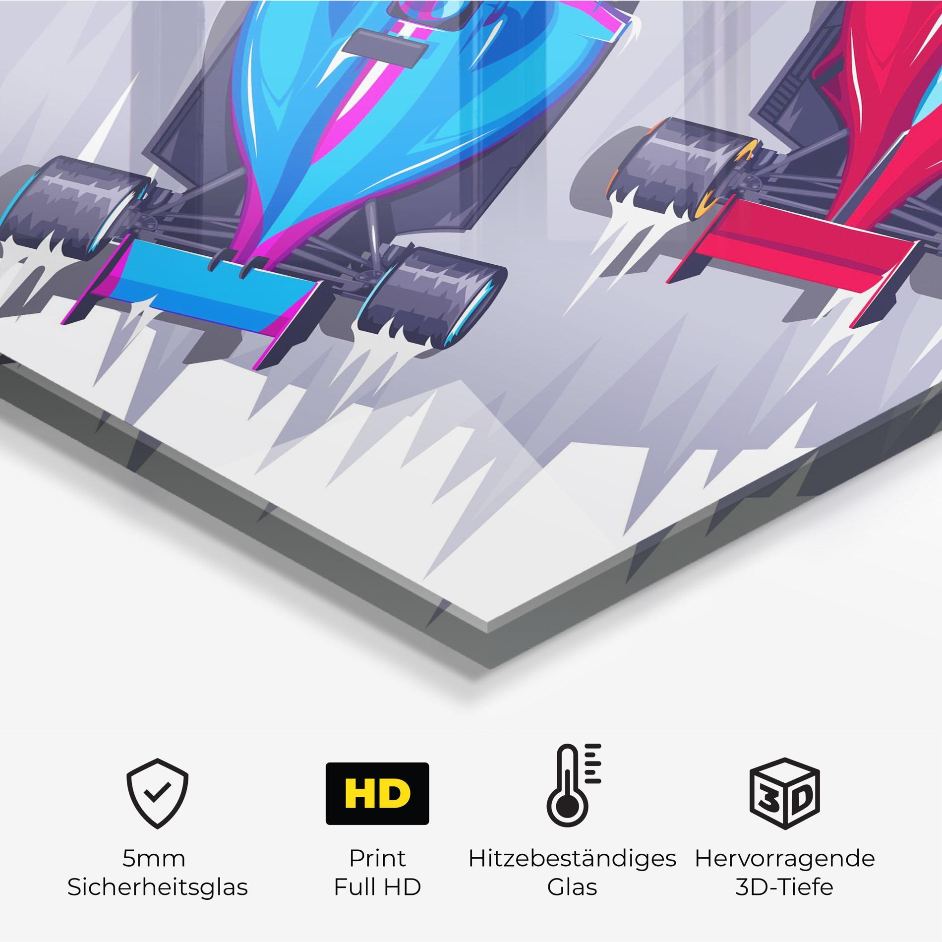 Küchenrückwand Glas Bolides mockup 2