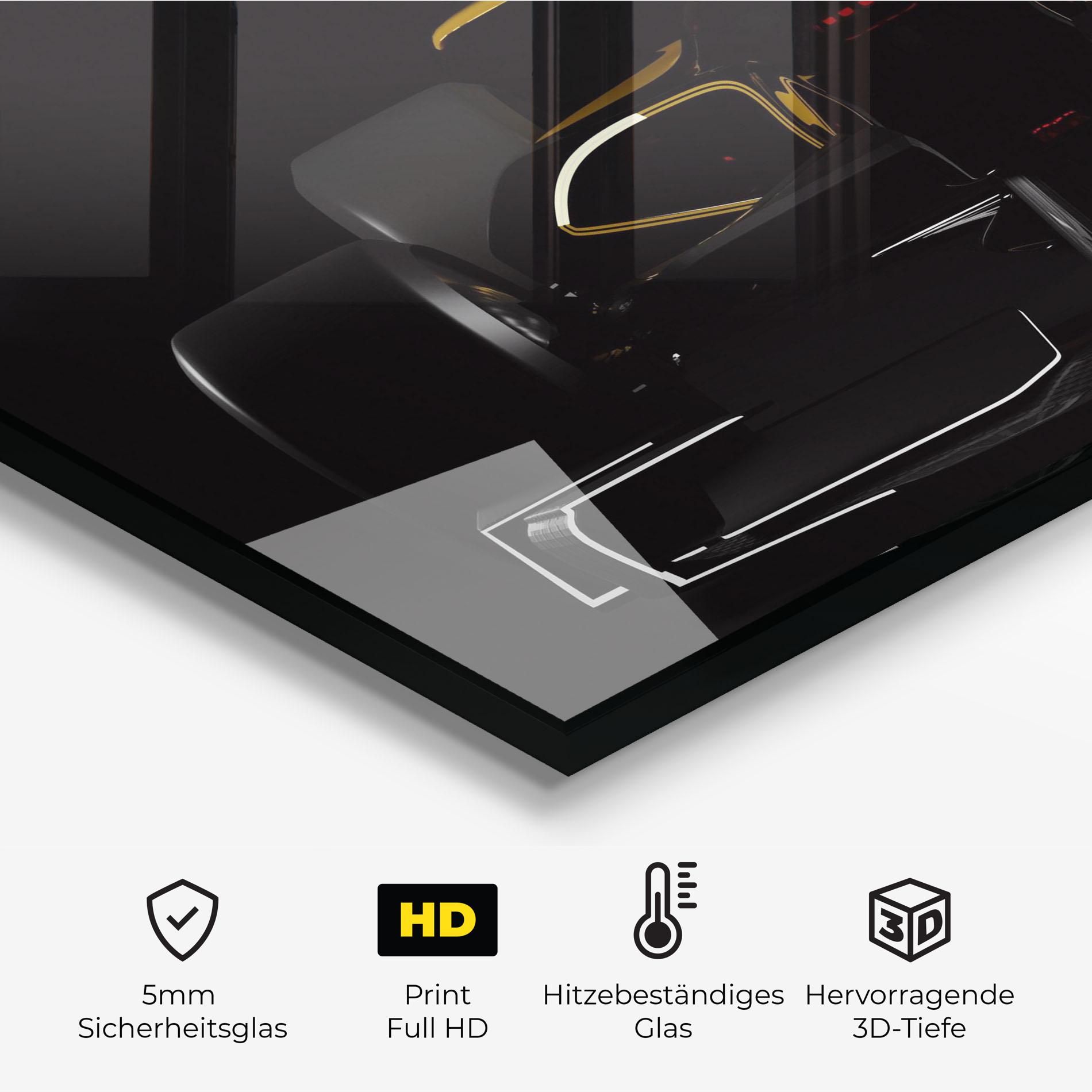 Dark F1 Car mockup 2