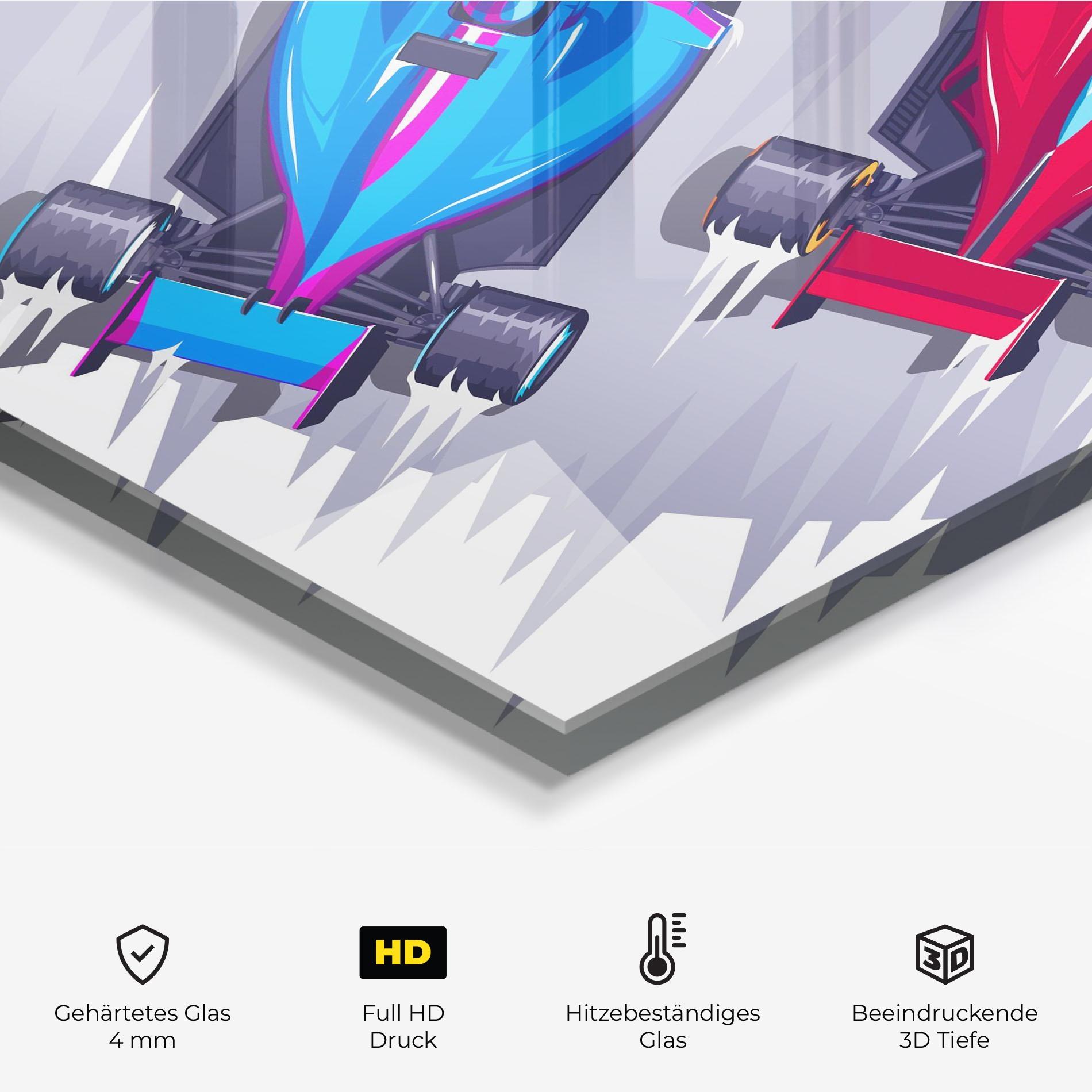 Küchenrückwand Glas Bolides mockup 2