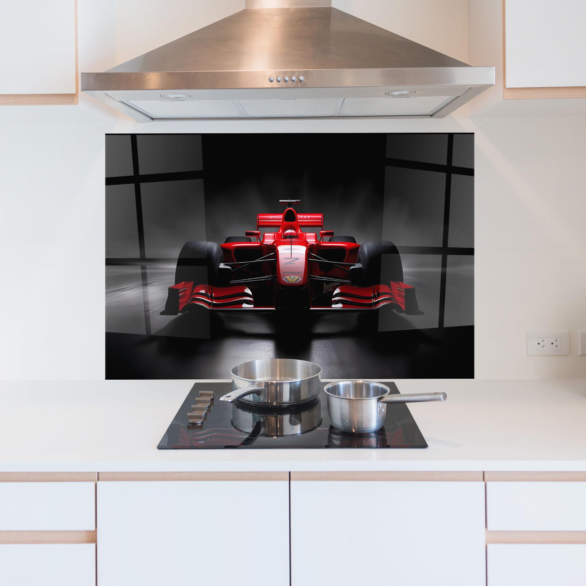 Küchenrückwand Glas Number 10 F1 mockup 5