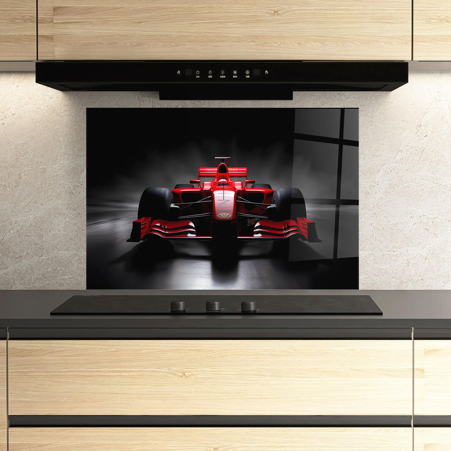 Küchenrückwand Glas Number 10 F1 mockup 3