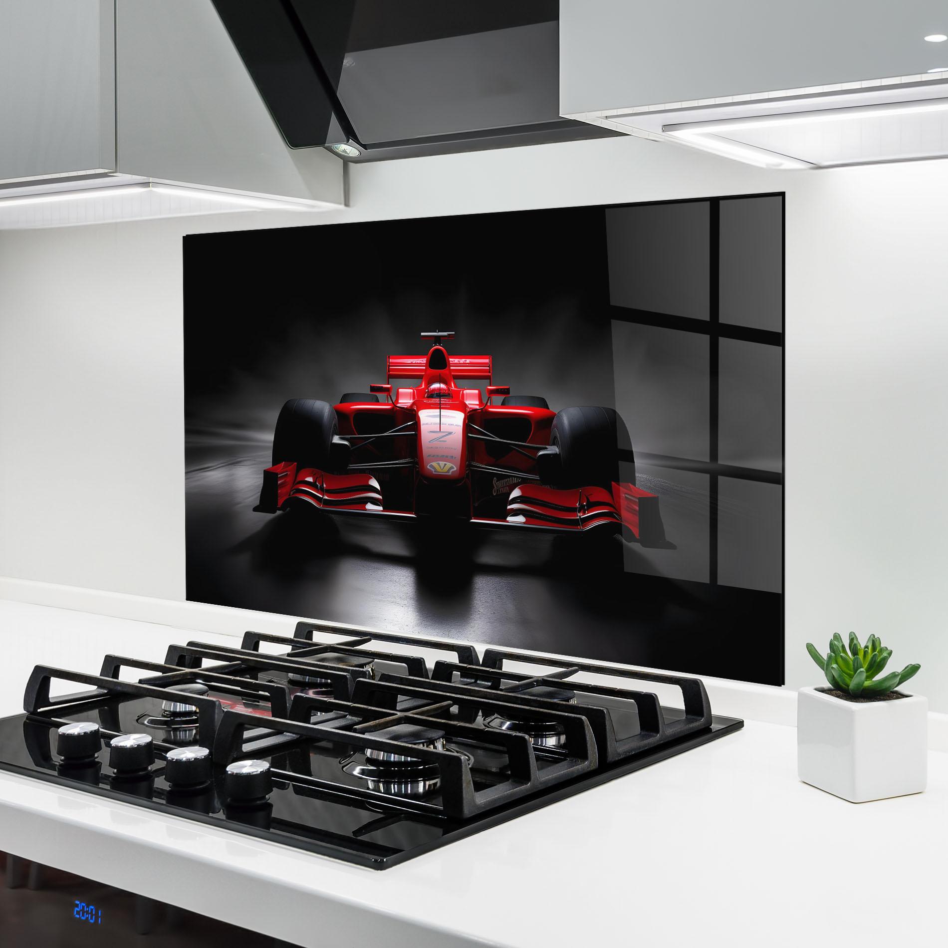 Küchenrückwand Glas Number 10 F1 mockup 6