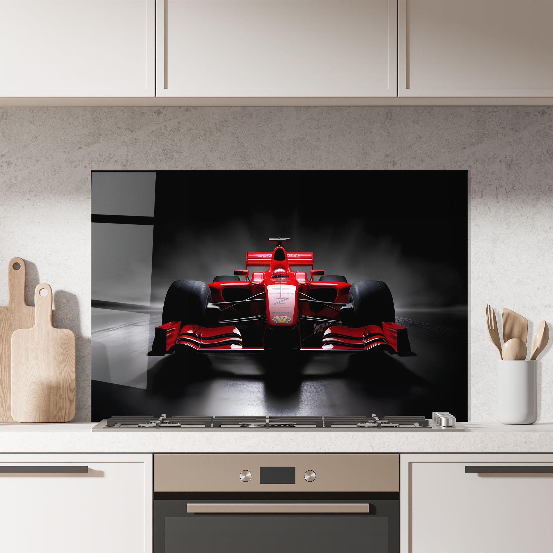 Küchenrückwand Glas Number 10 F1 mockup 7