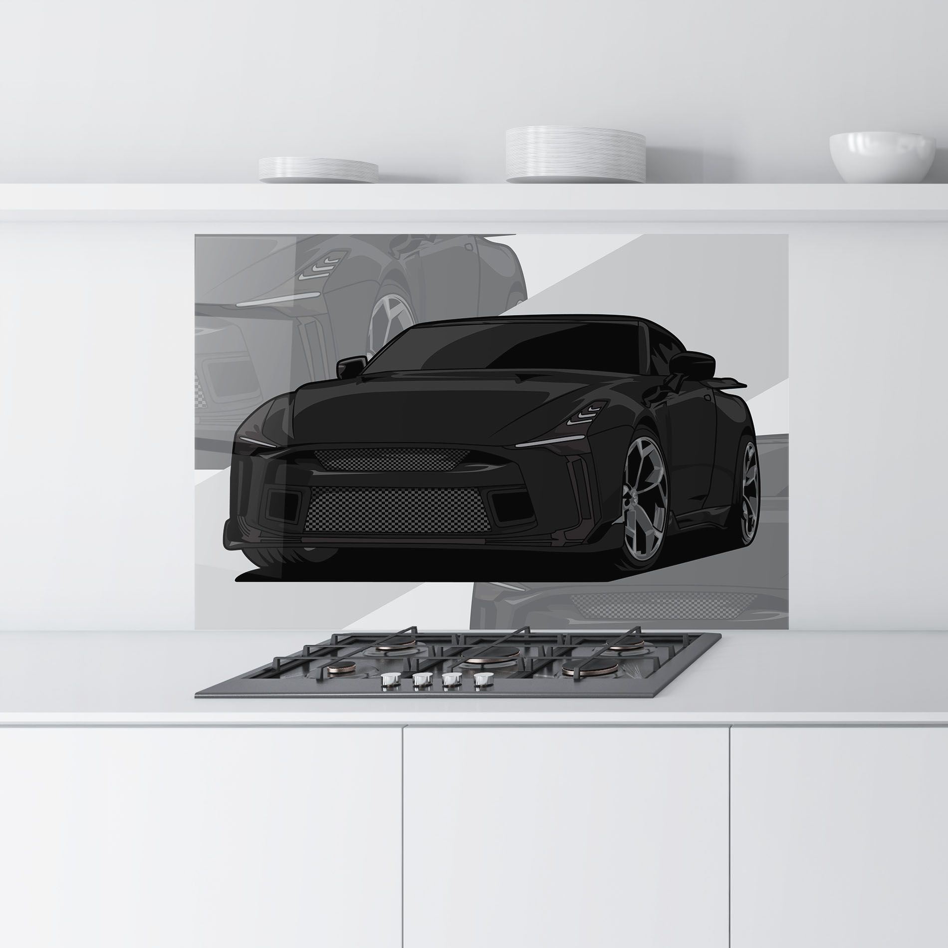 Black Strong Car mockup 9