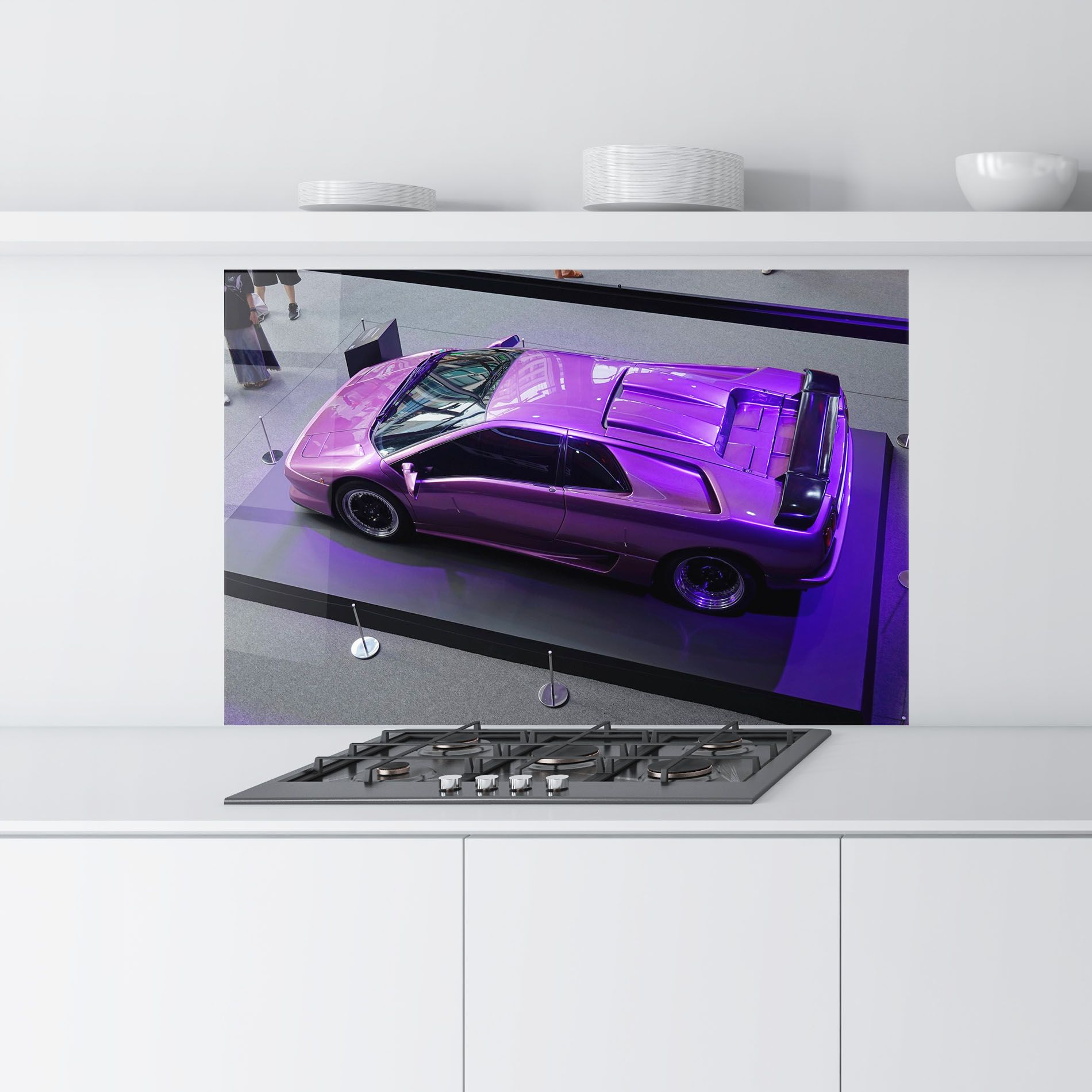 Purple Old Lambo mockup 9