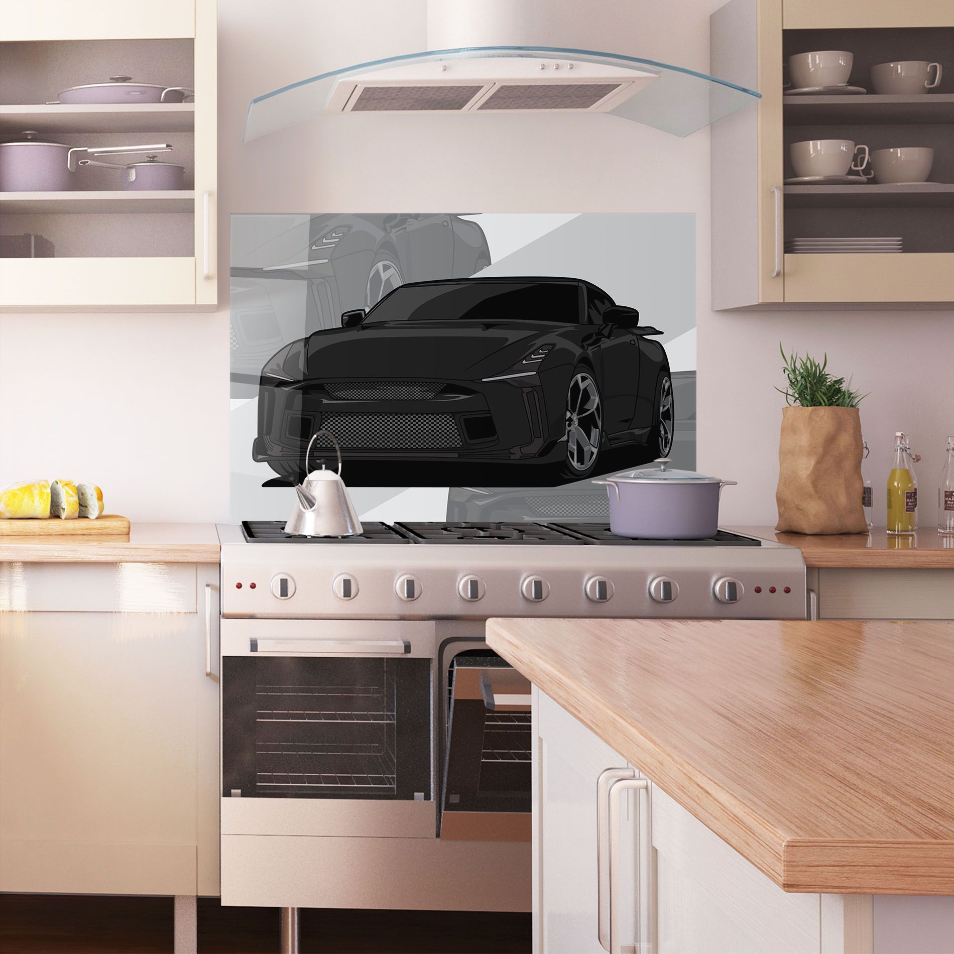 Black Strong Car mockup 1