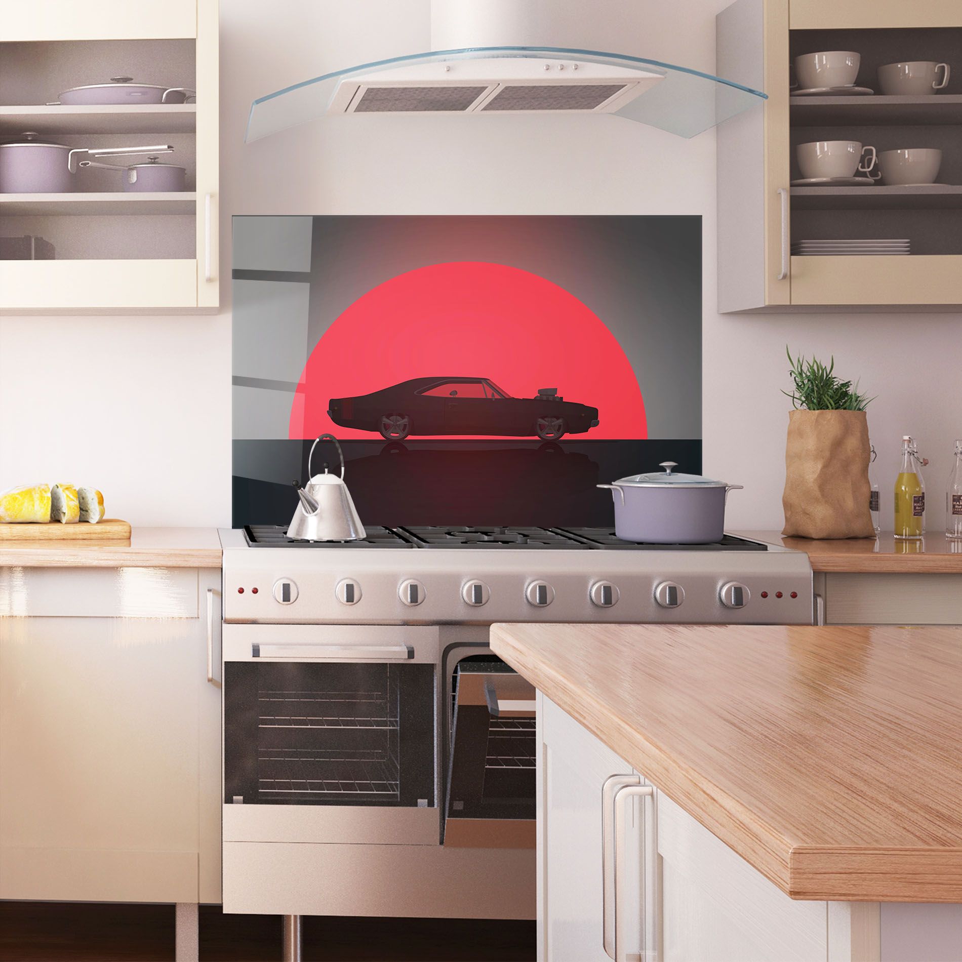 Red Sun Car mockup 1