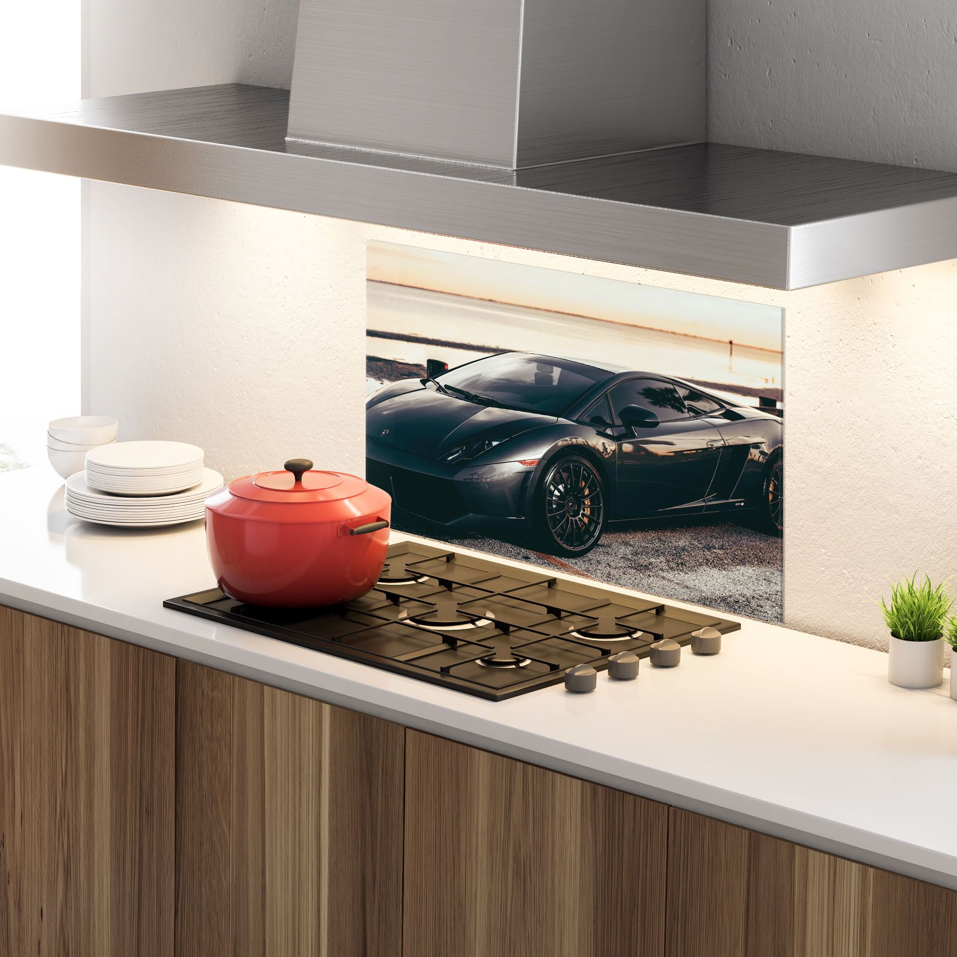 Black Lambo Sea mockup 4