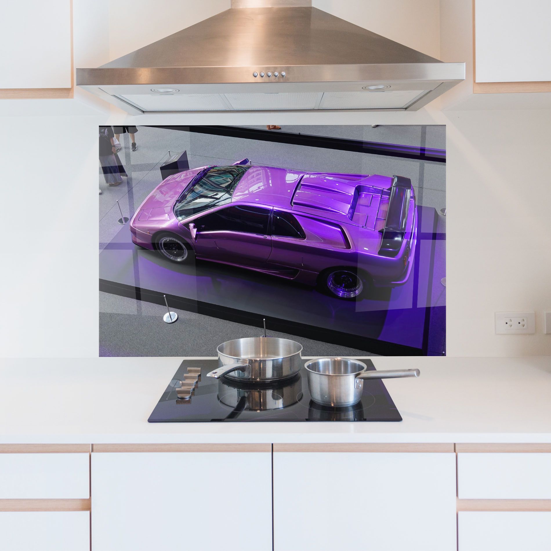 Purple Old Lambo mockup 5