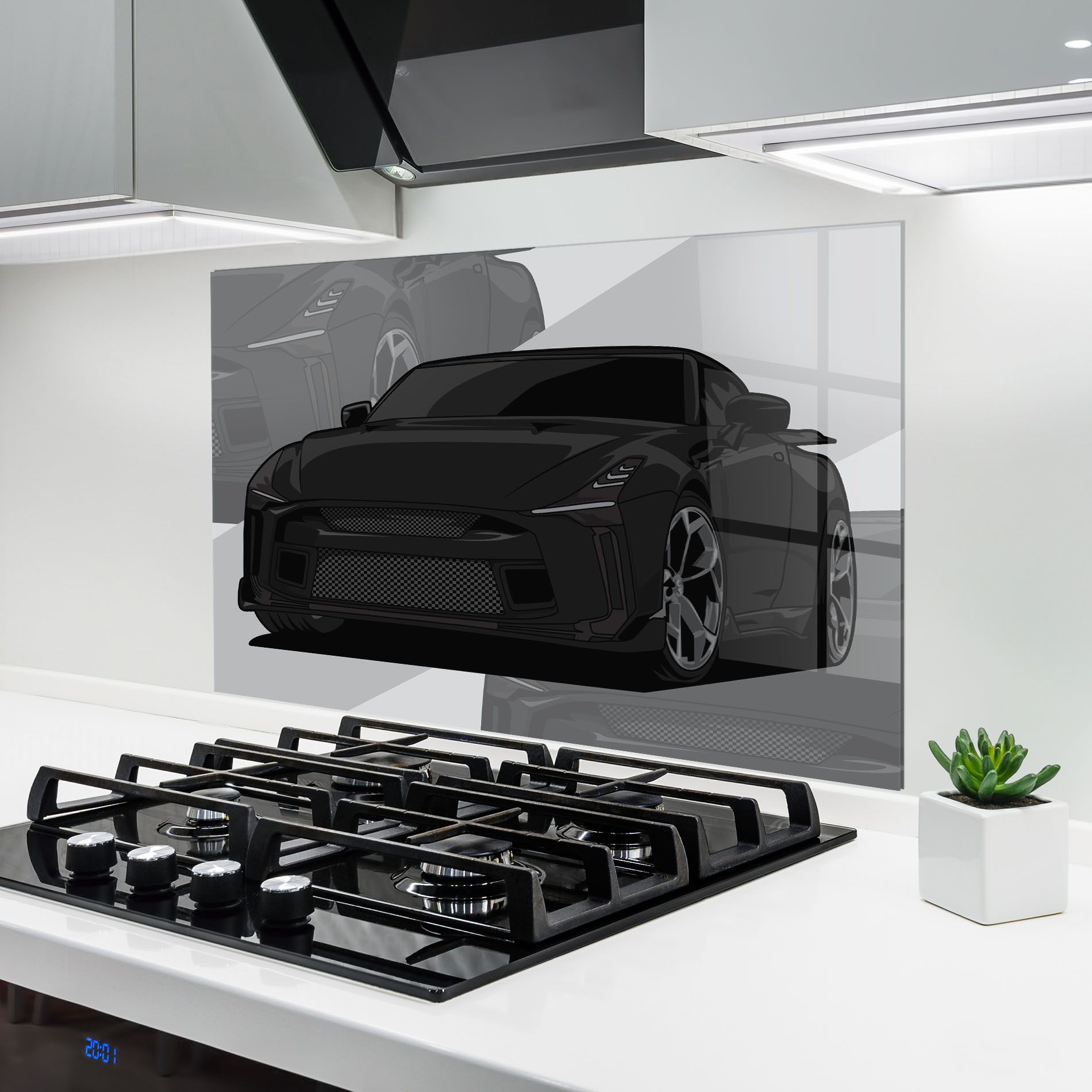 Black Strong Car mockup 6