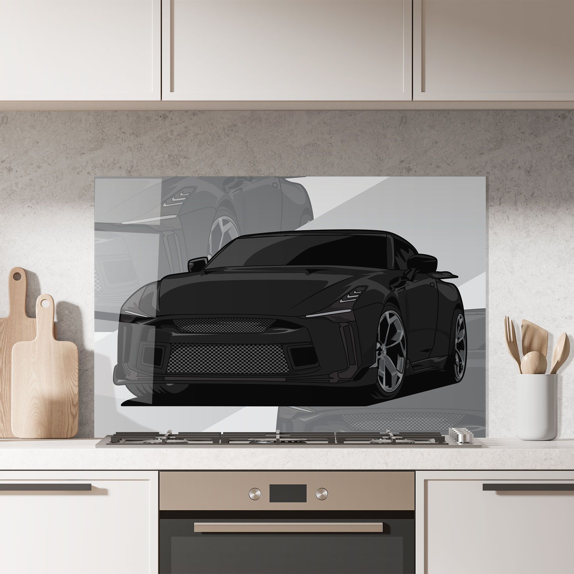 Black Strong Car mockup 7