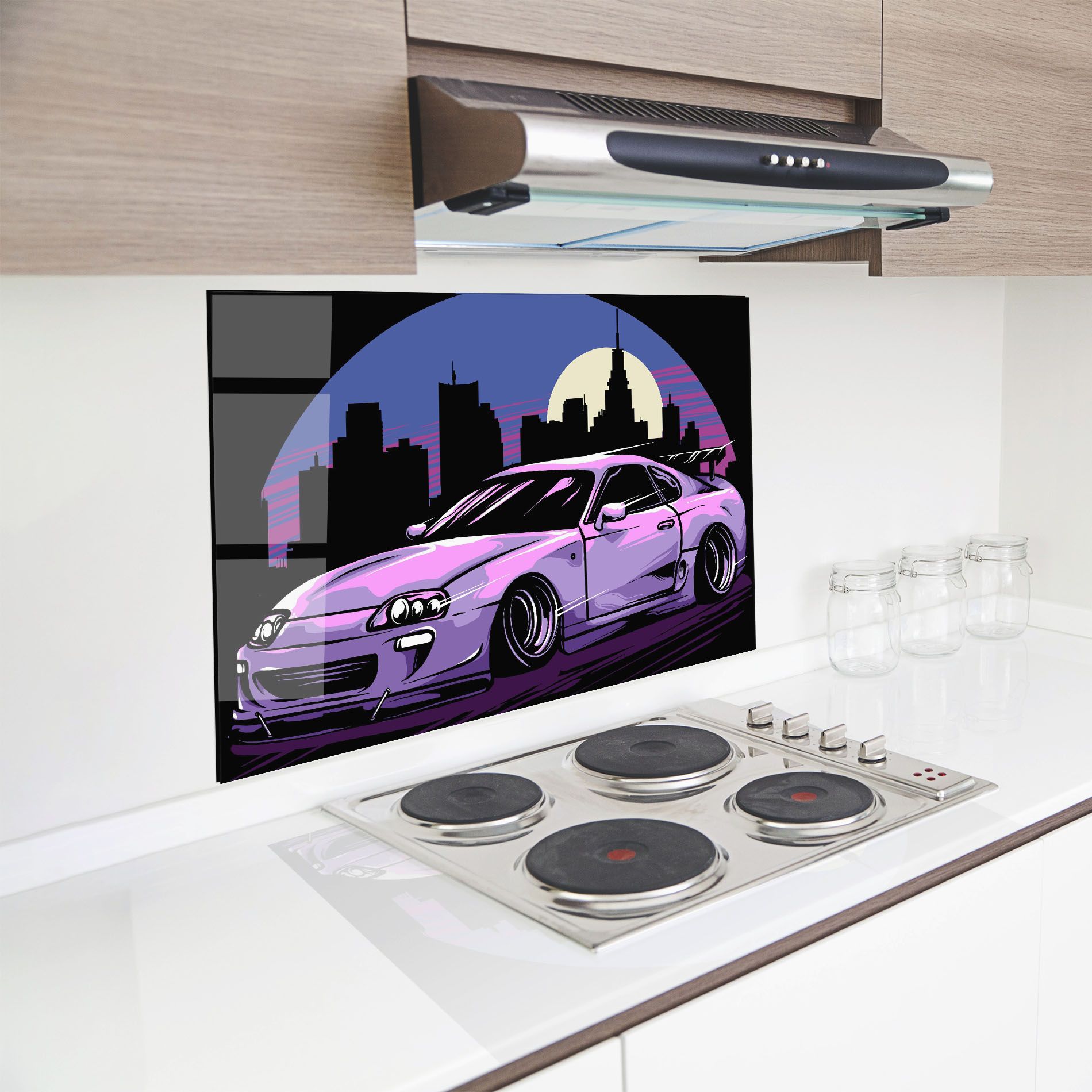 Purple Supra mockup 8