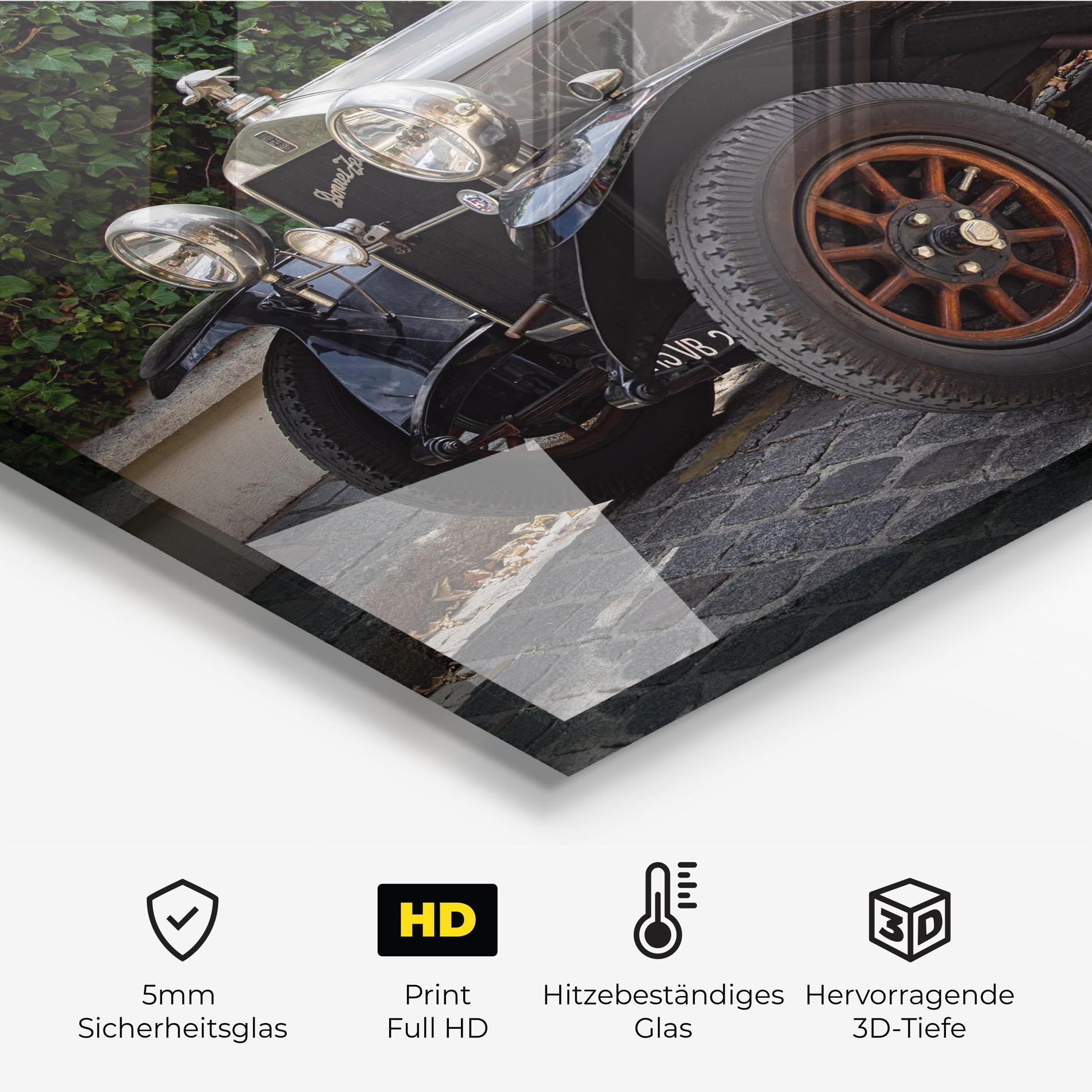 Küchenrückwand Glas Cream Car mockup 2