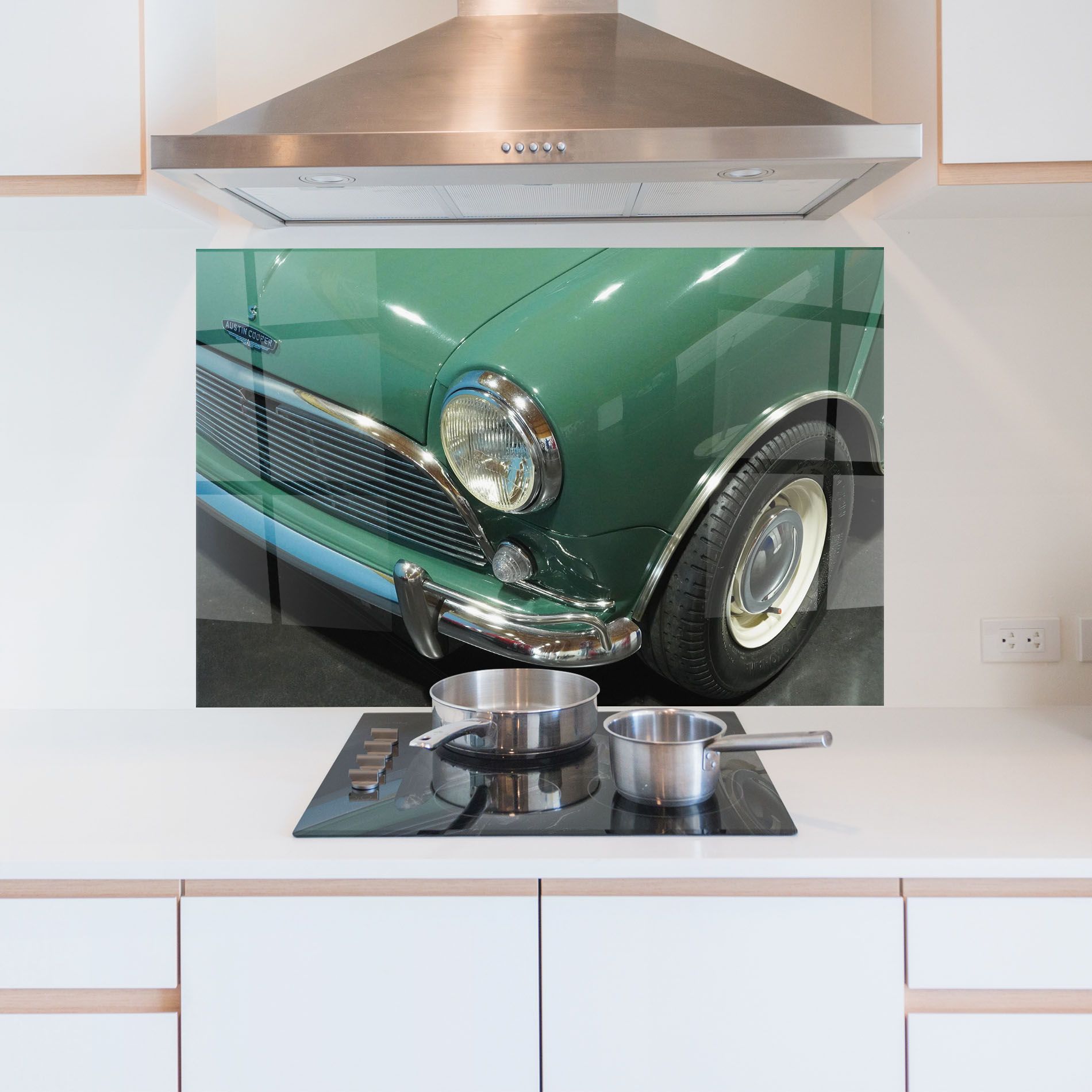 Pretty Green Car mockup 5