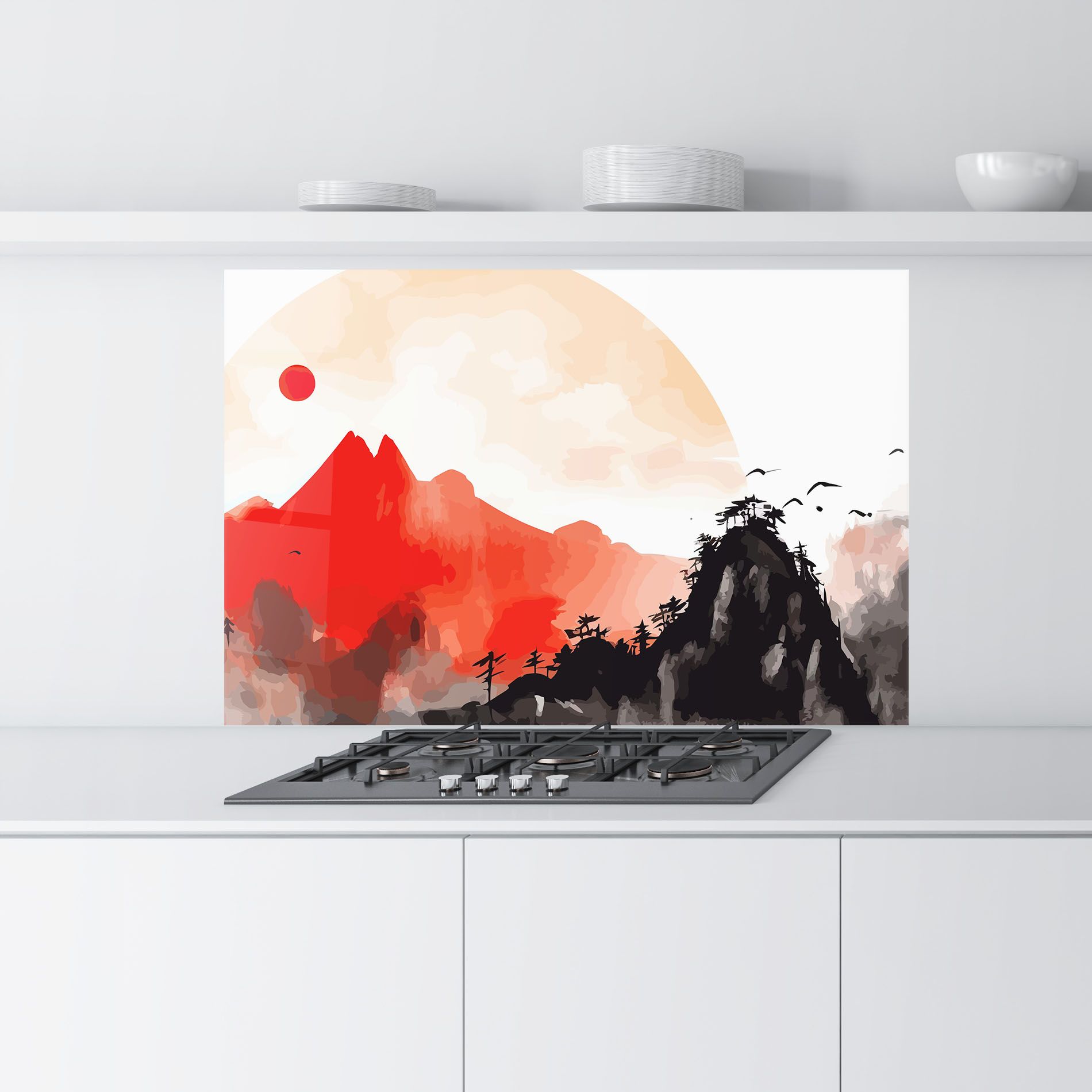 Red Black Mountain mockup 9