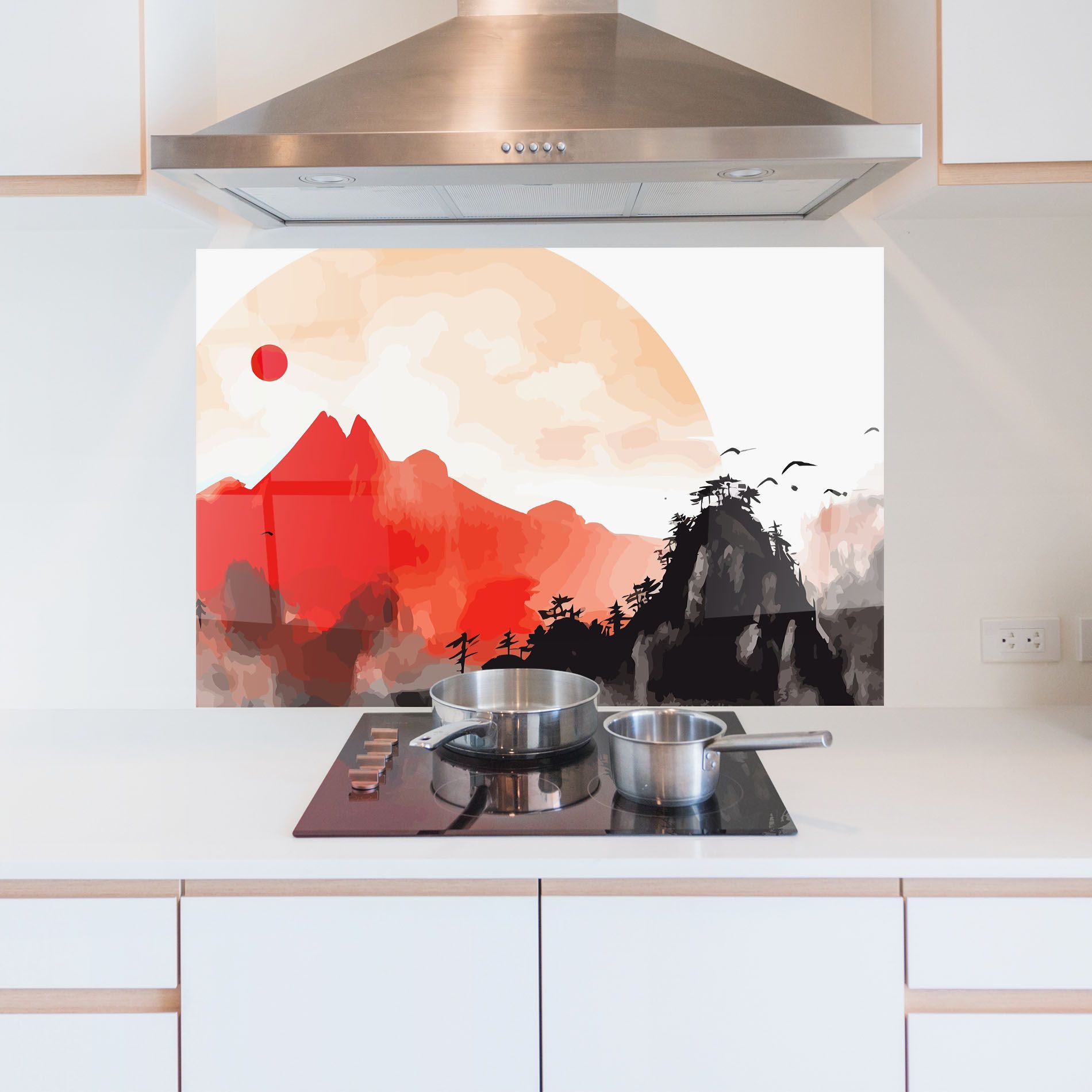 Red Black Mountain mockup 5