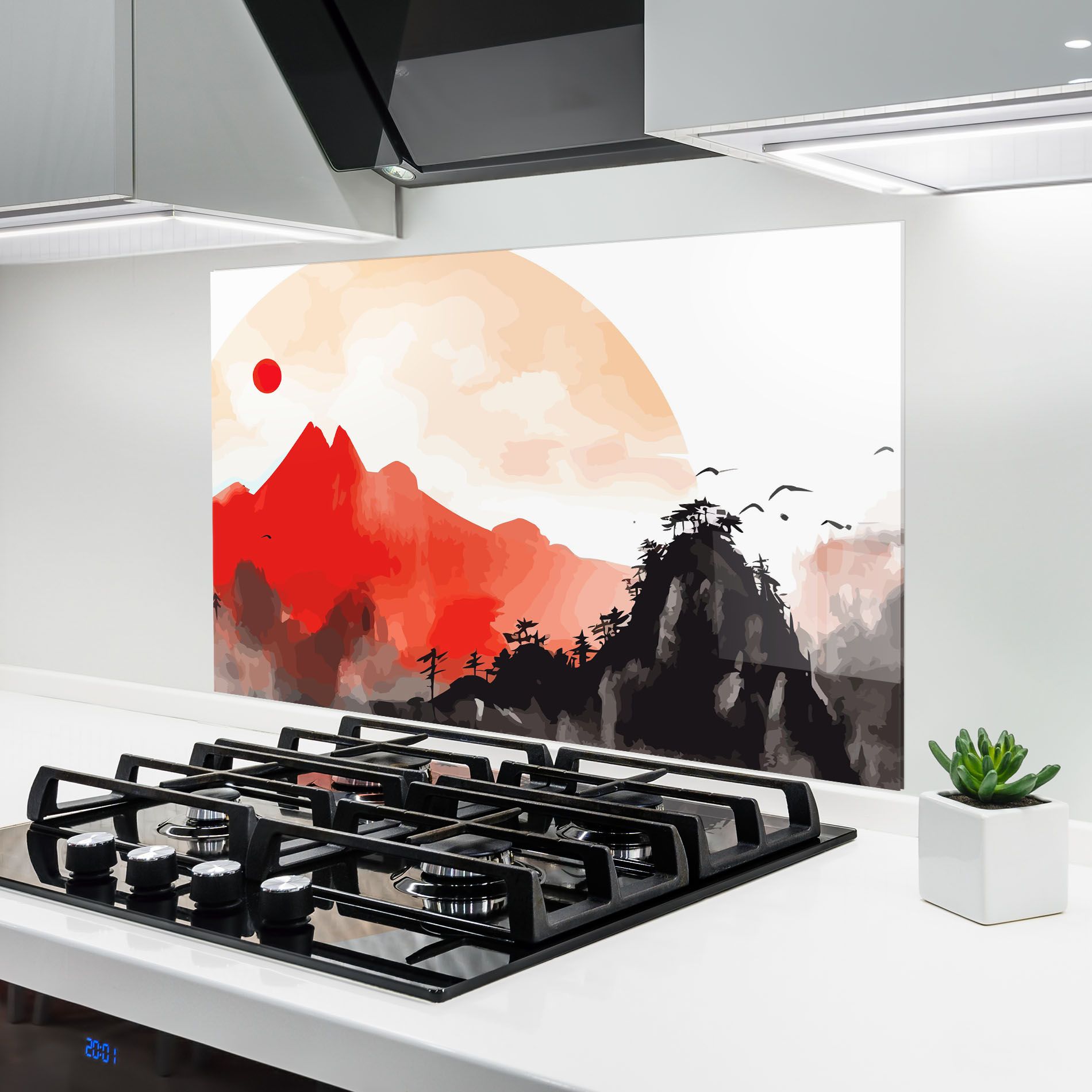 Red Black Mountain mockup 6