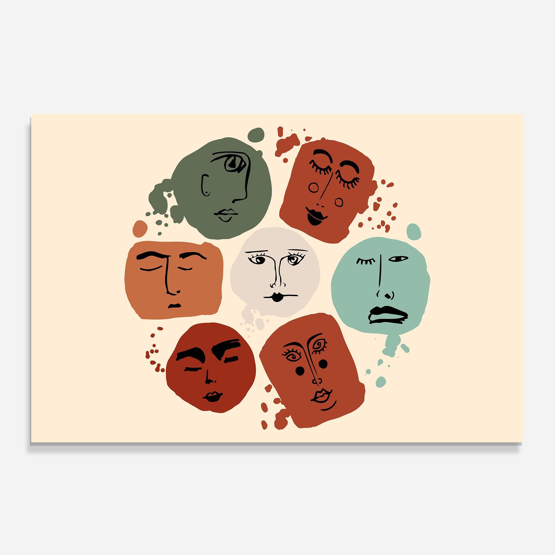 Circle Faces mockup 0