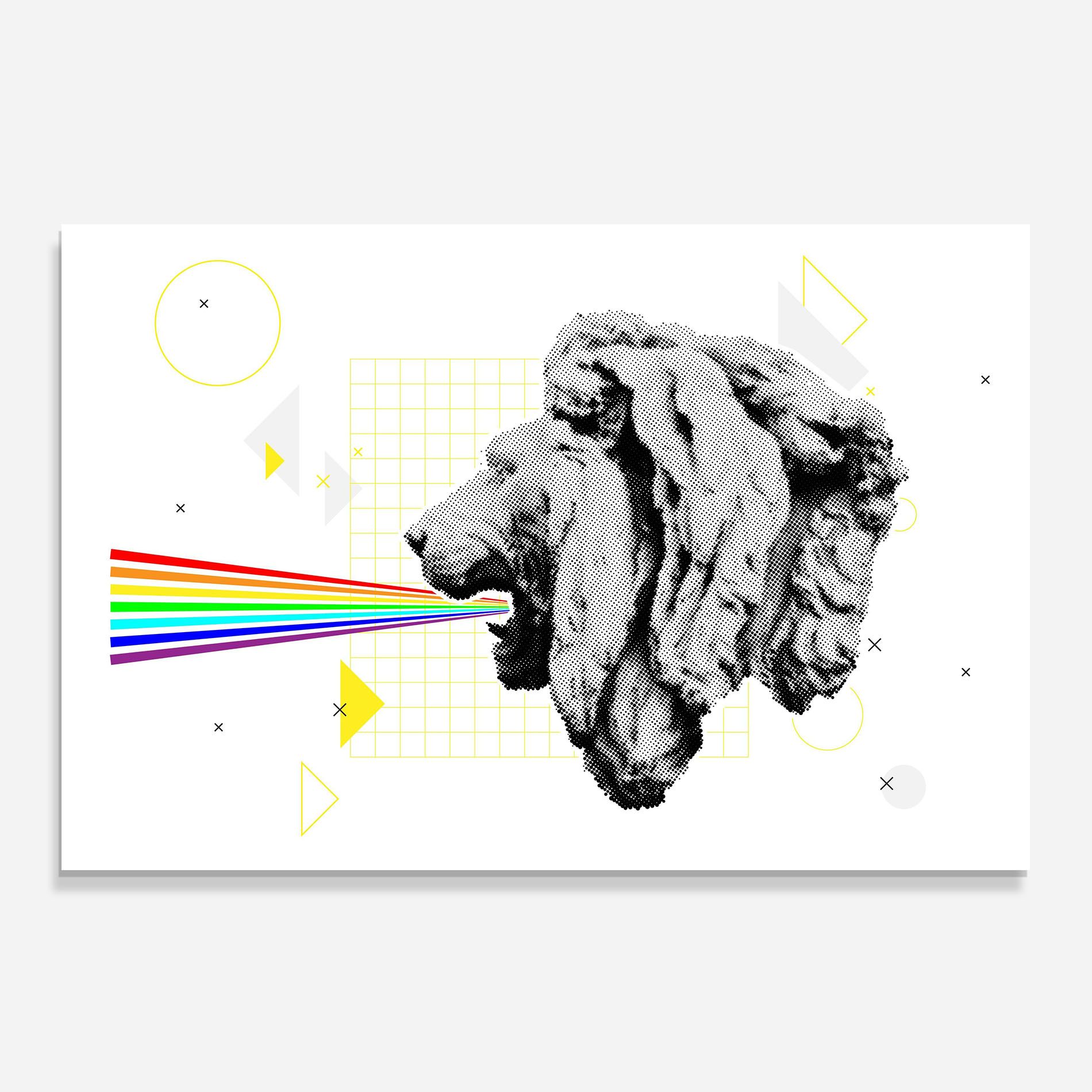 Lion Collage mockup 0