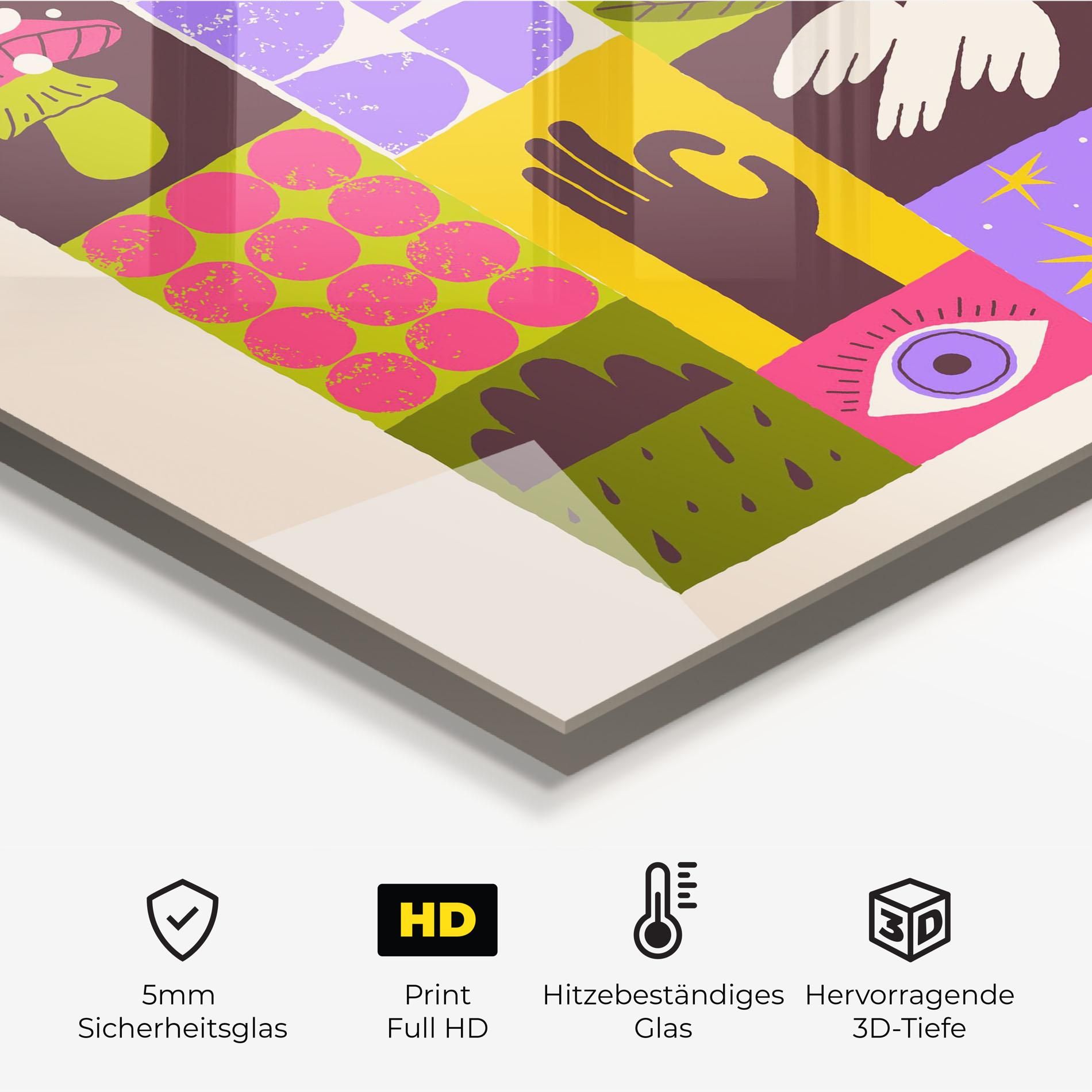 Green Purple Collage mockup 2