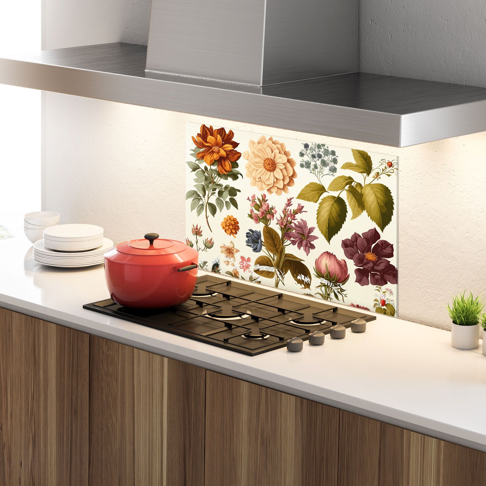 Vintage Plant Collage mockup 4