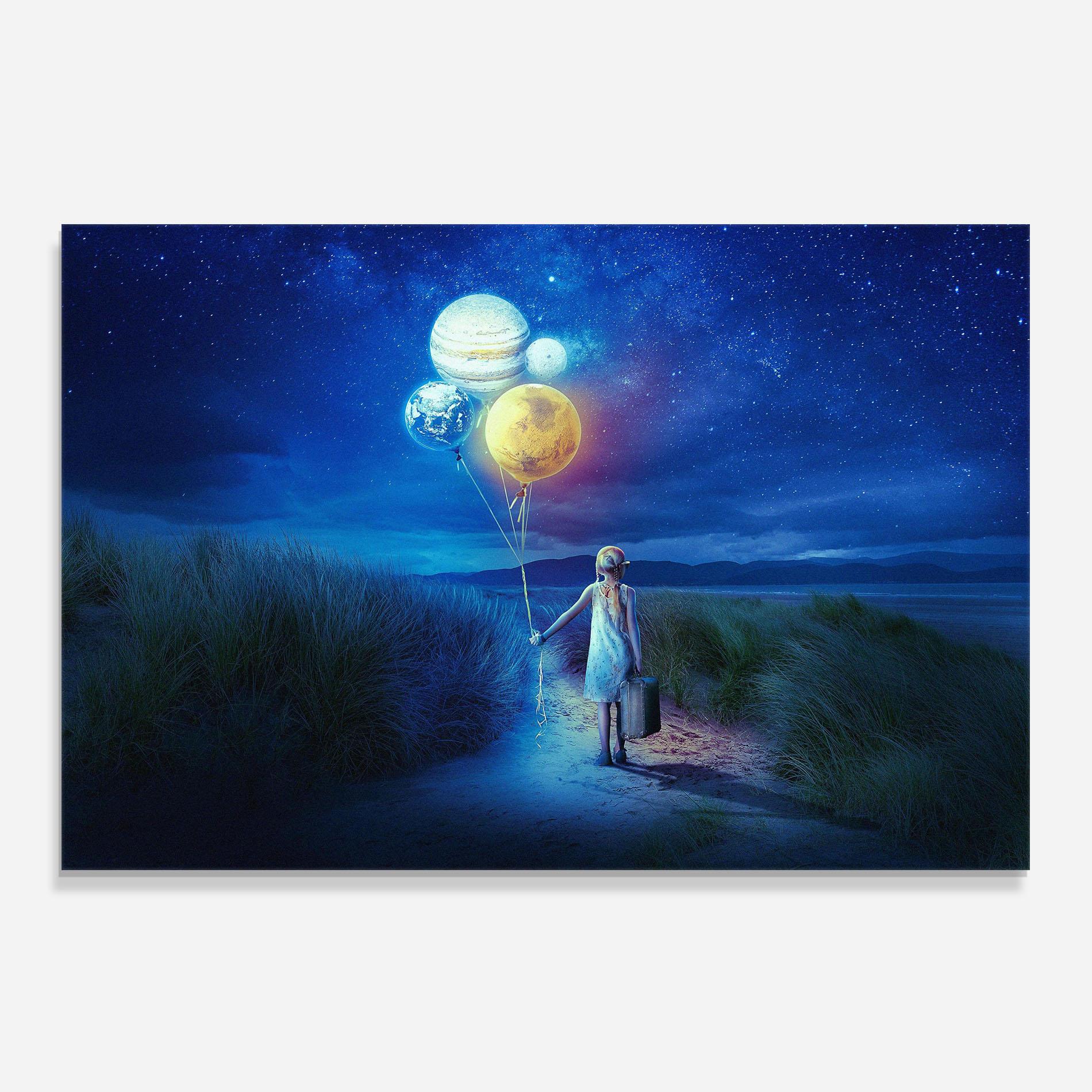 Küchenrückwand Glas Love Our Planet mockup 0