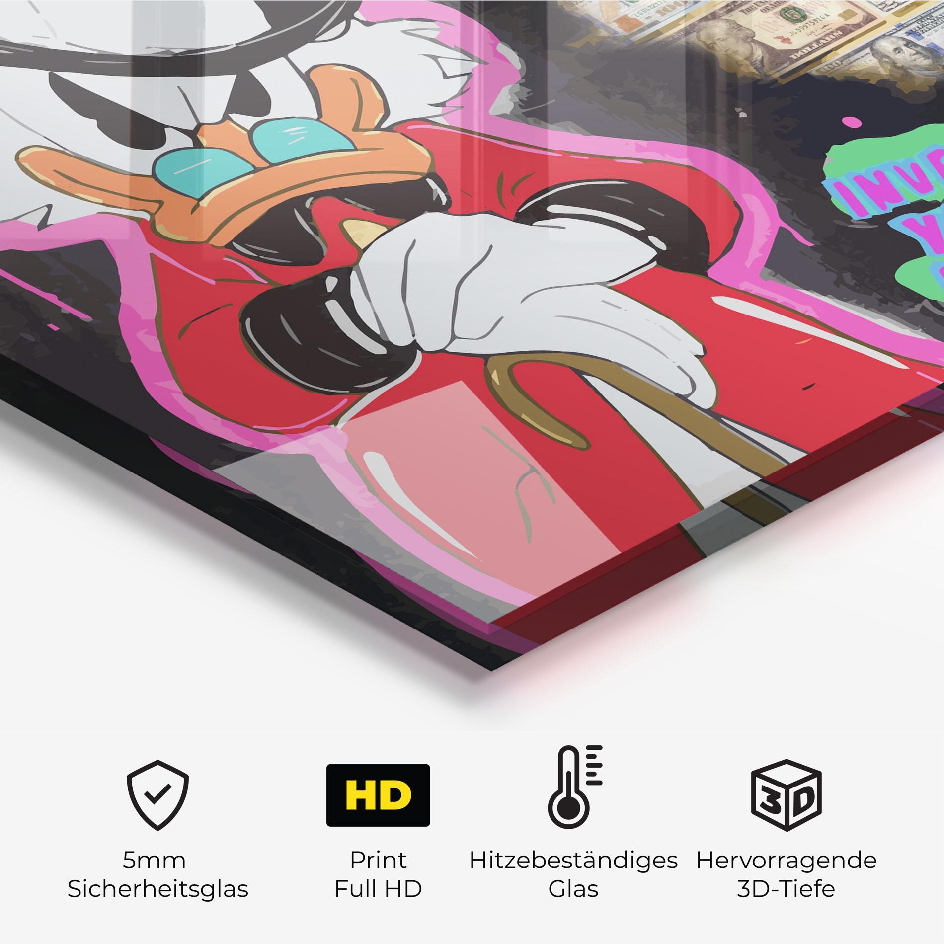 Küchenrückwand Glas Money Advice mockup 2