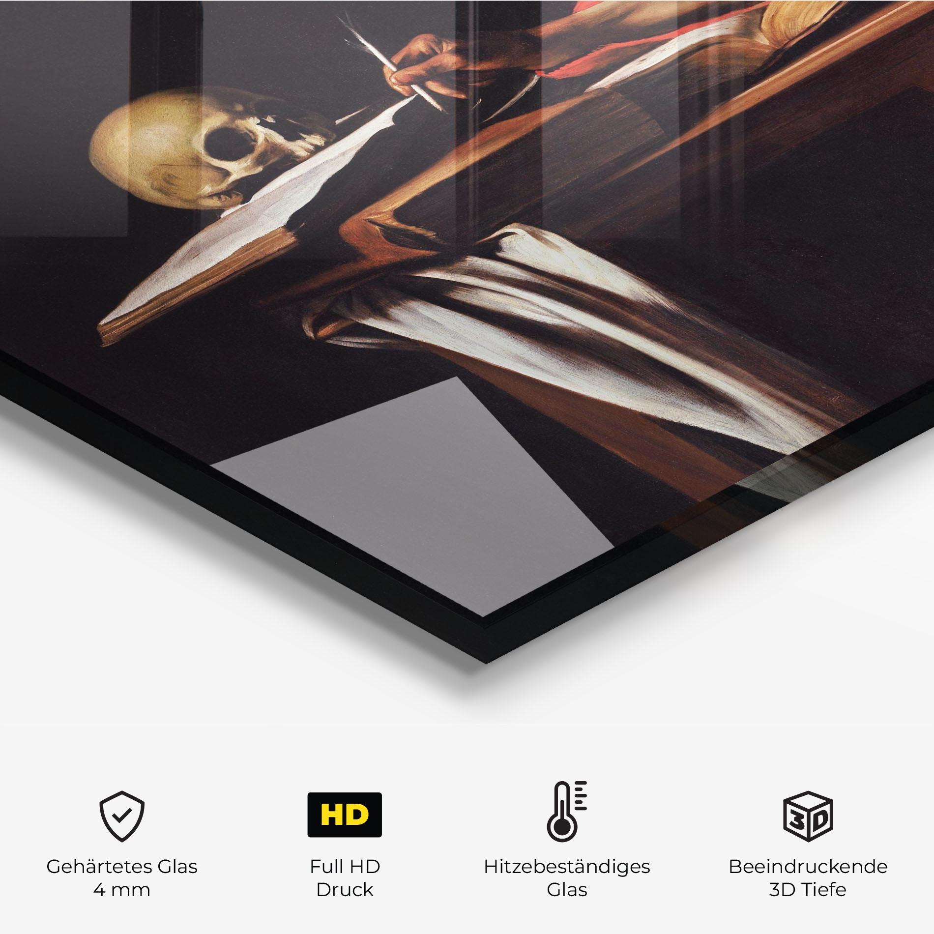 Küchenrückwand Glas Close To Death mockup 2