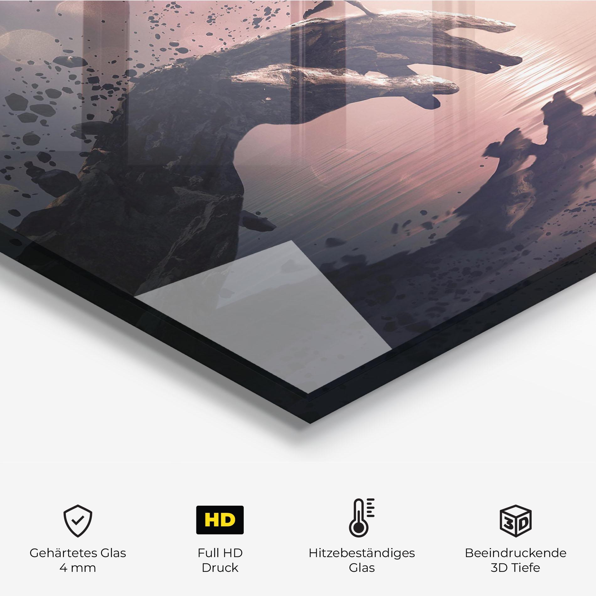 Küchenrückwand Glas Life Story mockup 2