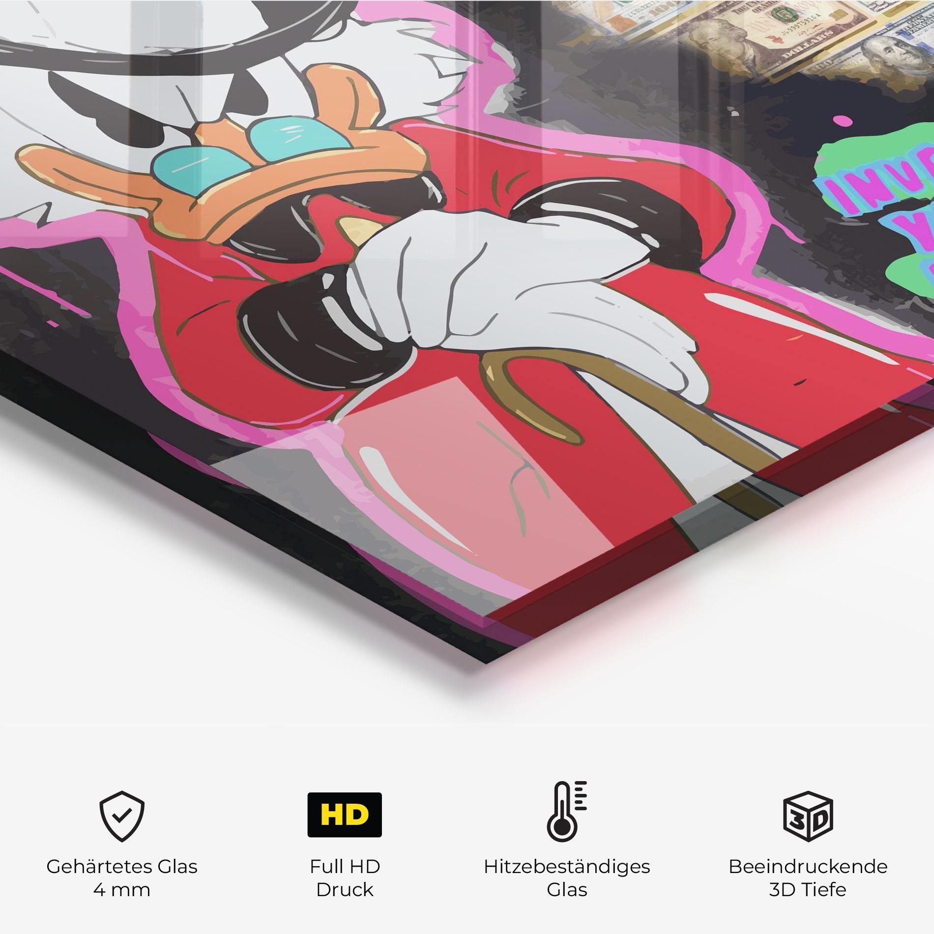 Küchenrückwand Glas Money Advice mockup 2