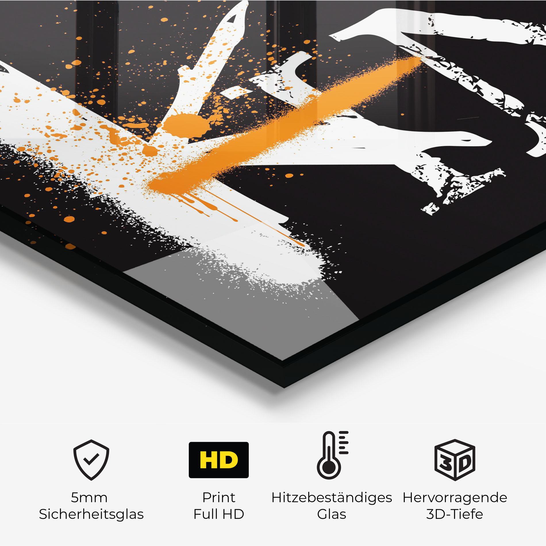 Küchenrückwand Glas King Spray mockup 2