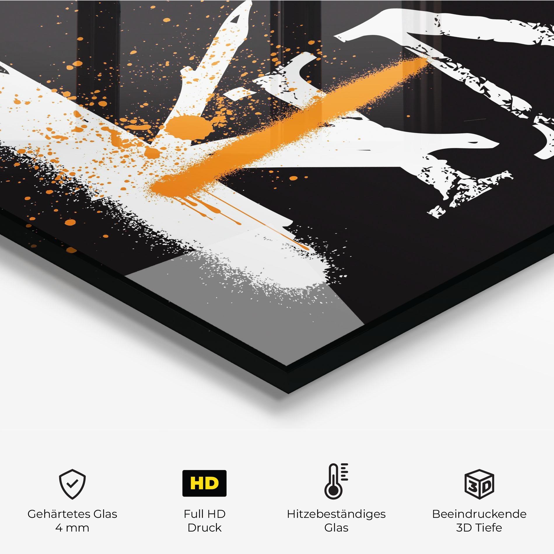 Küchenrückwand Glas King Spray mockup 2