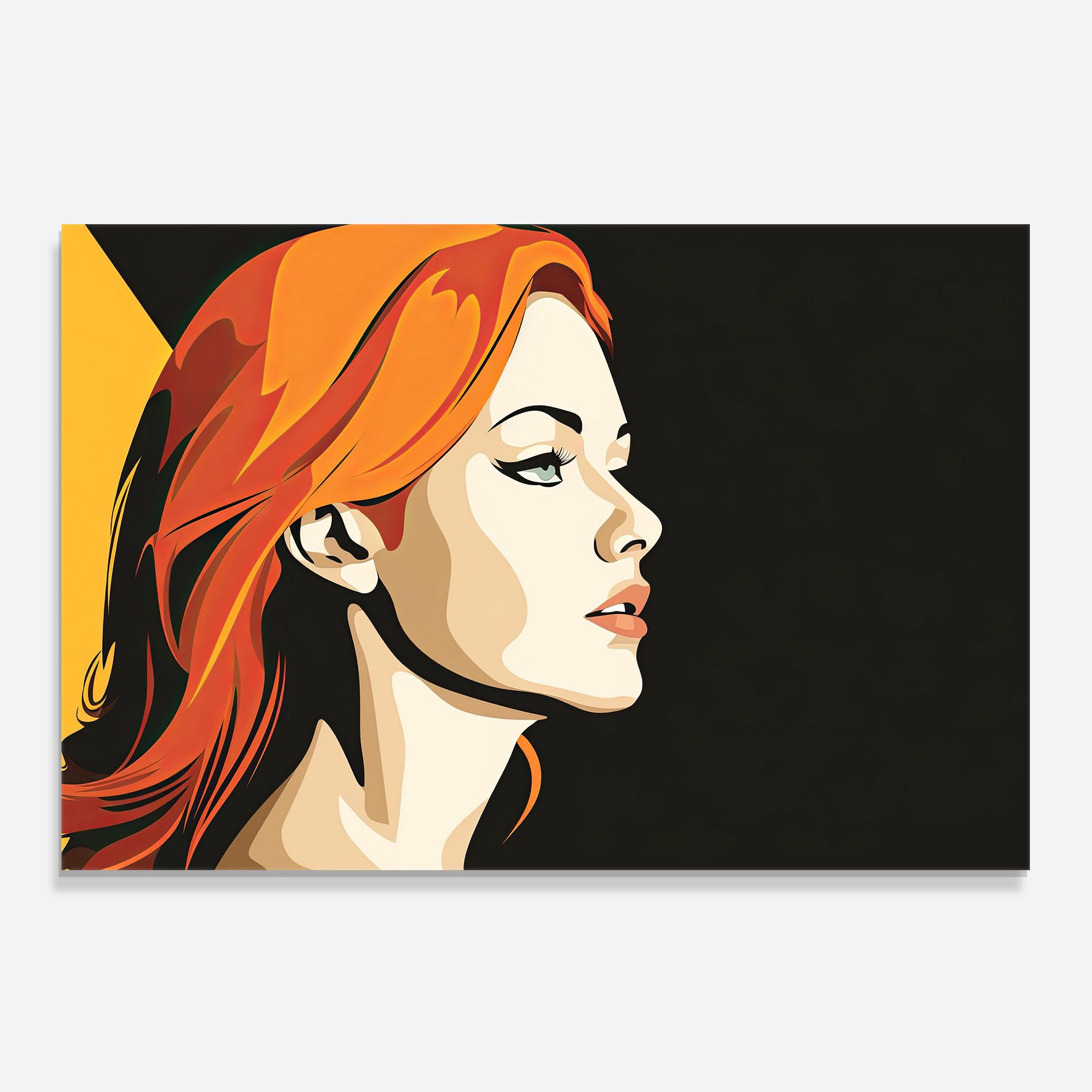 Orange Pop Hair mockup 0