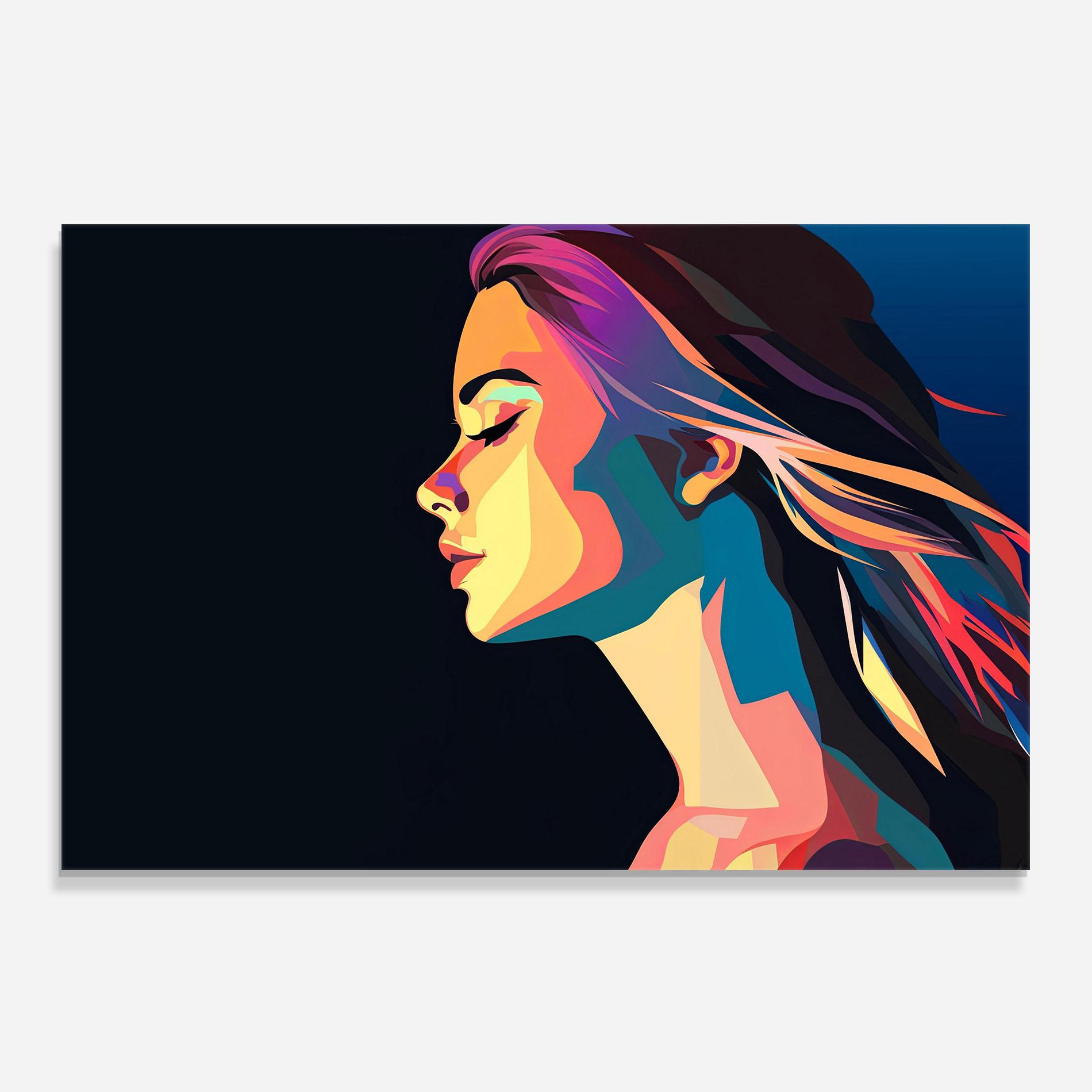 Küchenrückwand Glas Worm Pop Light mockup 0