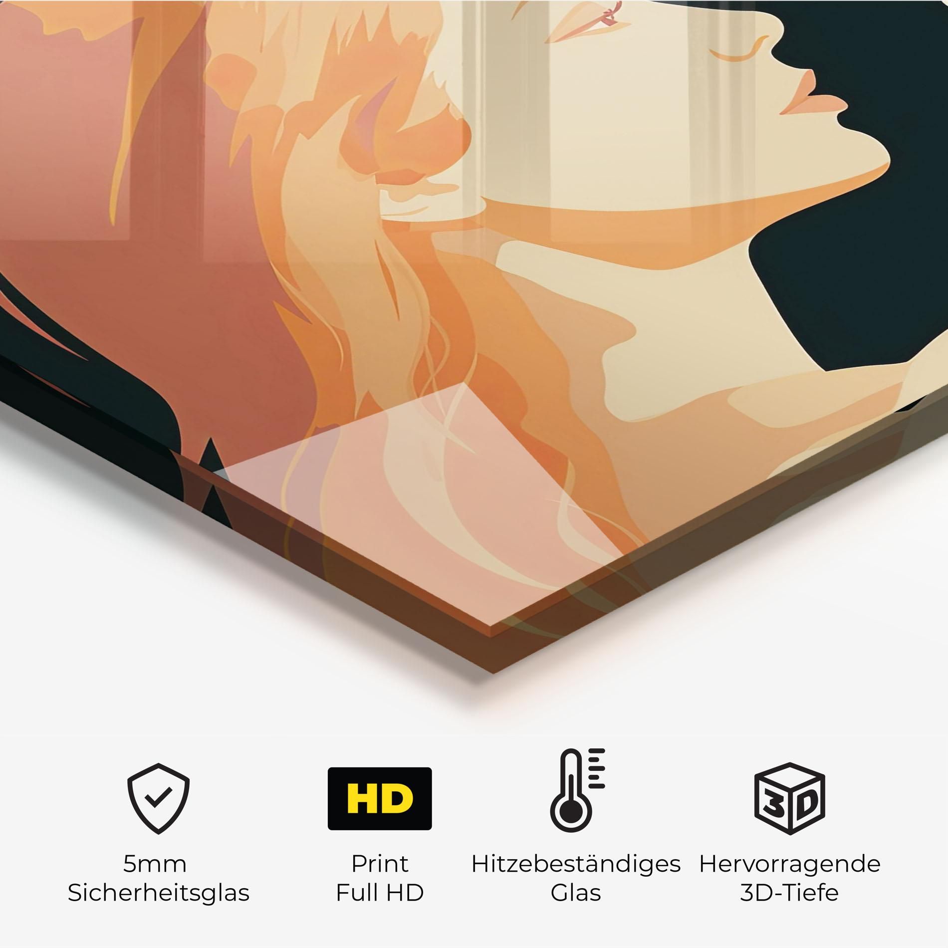 Orange Pop Girl mockup 2