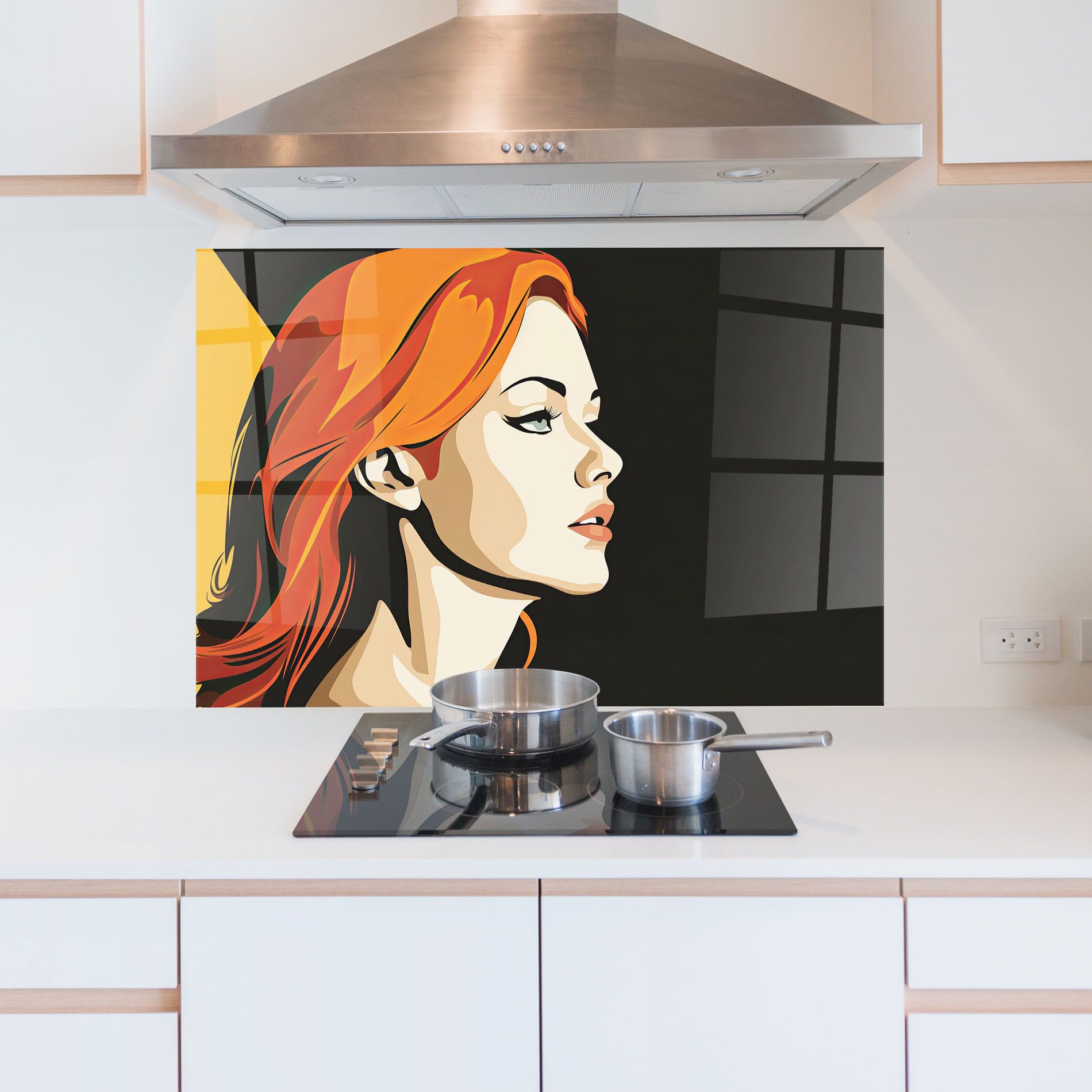 Orange Pop Hair mockup 5