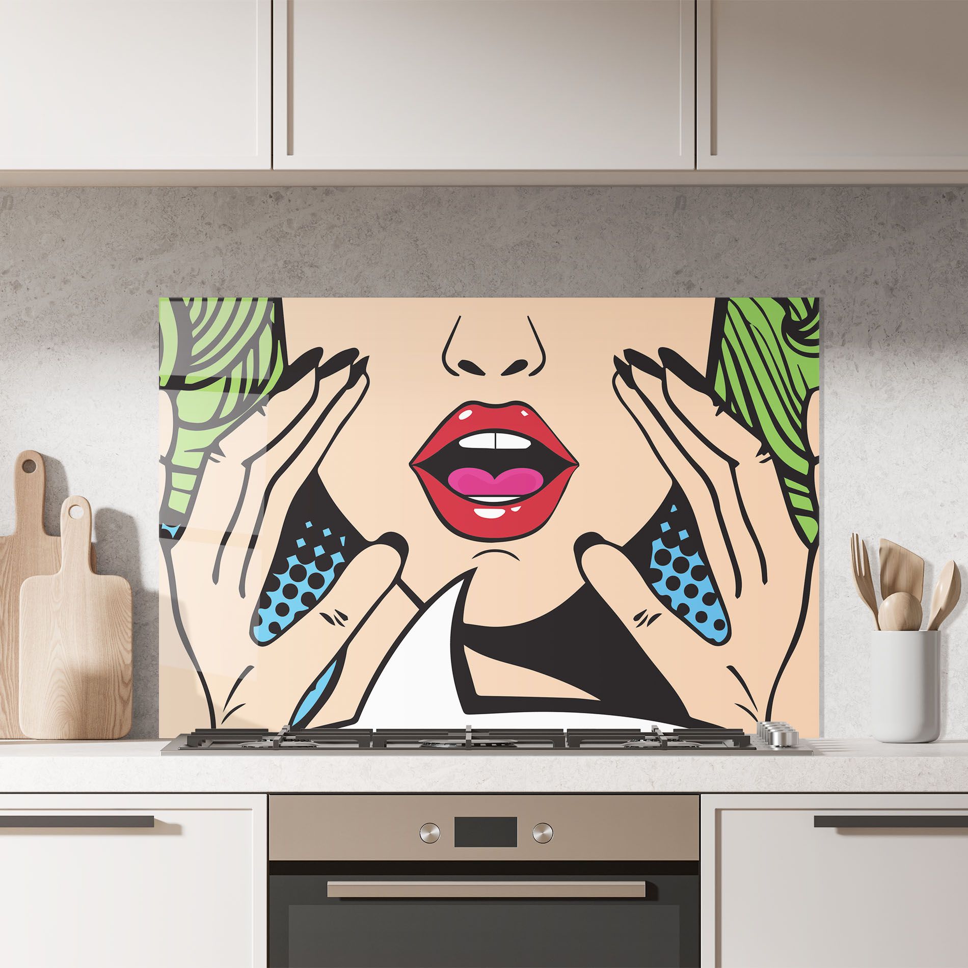 Speaking Pop Art mockup 7