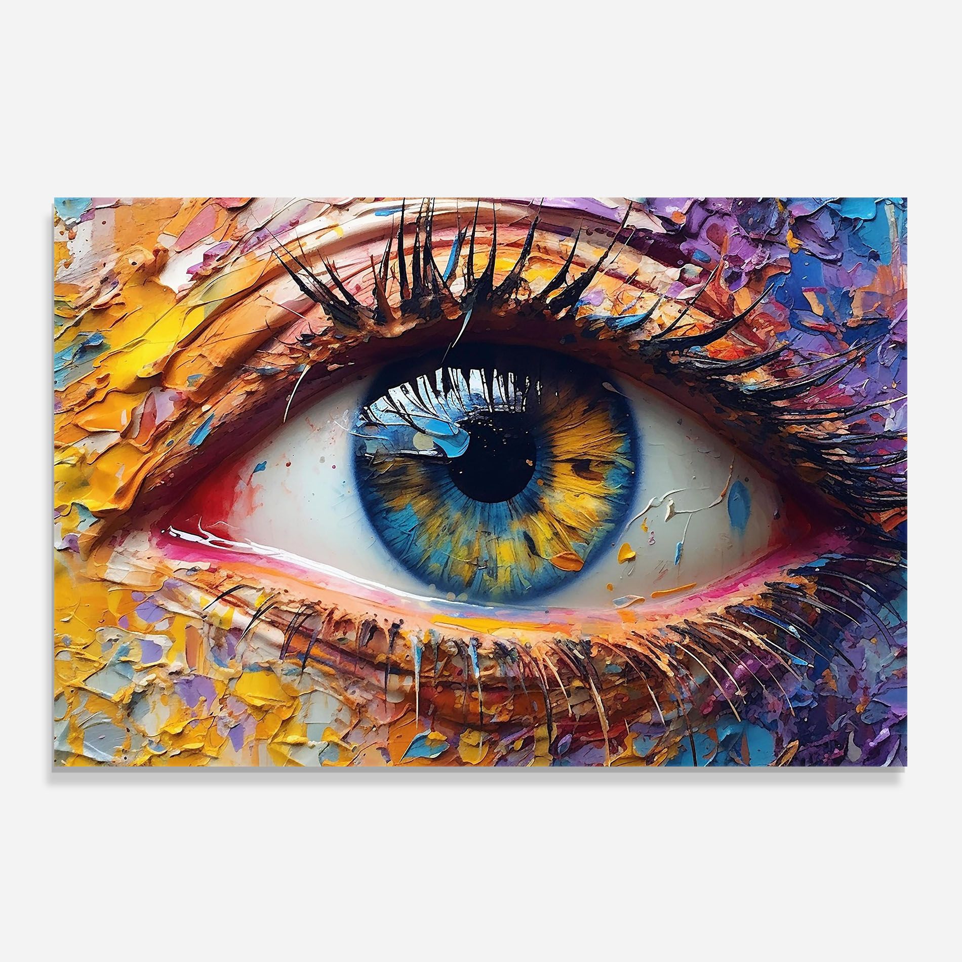 Blue Eyes Art mockup 0