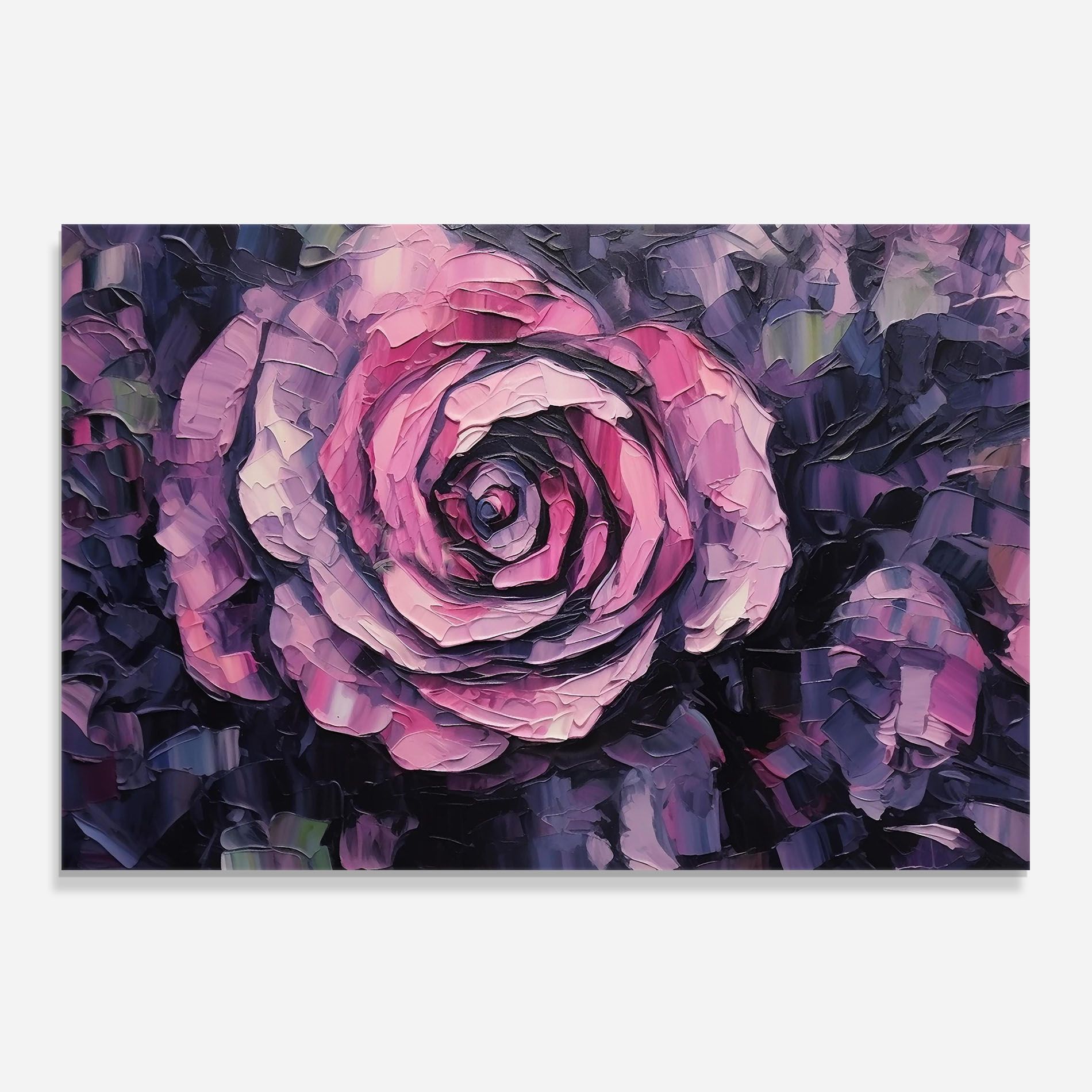 Pretty Purple Rose Art mockup 0