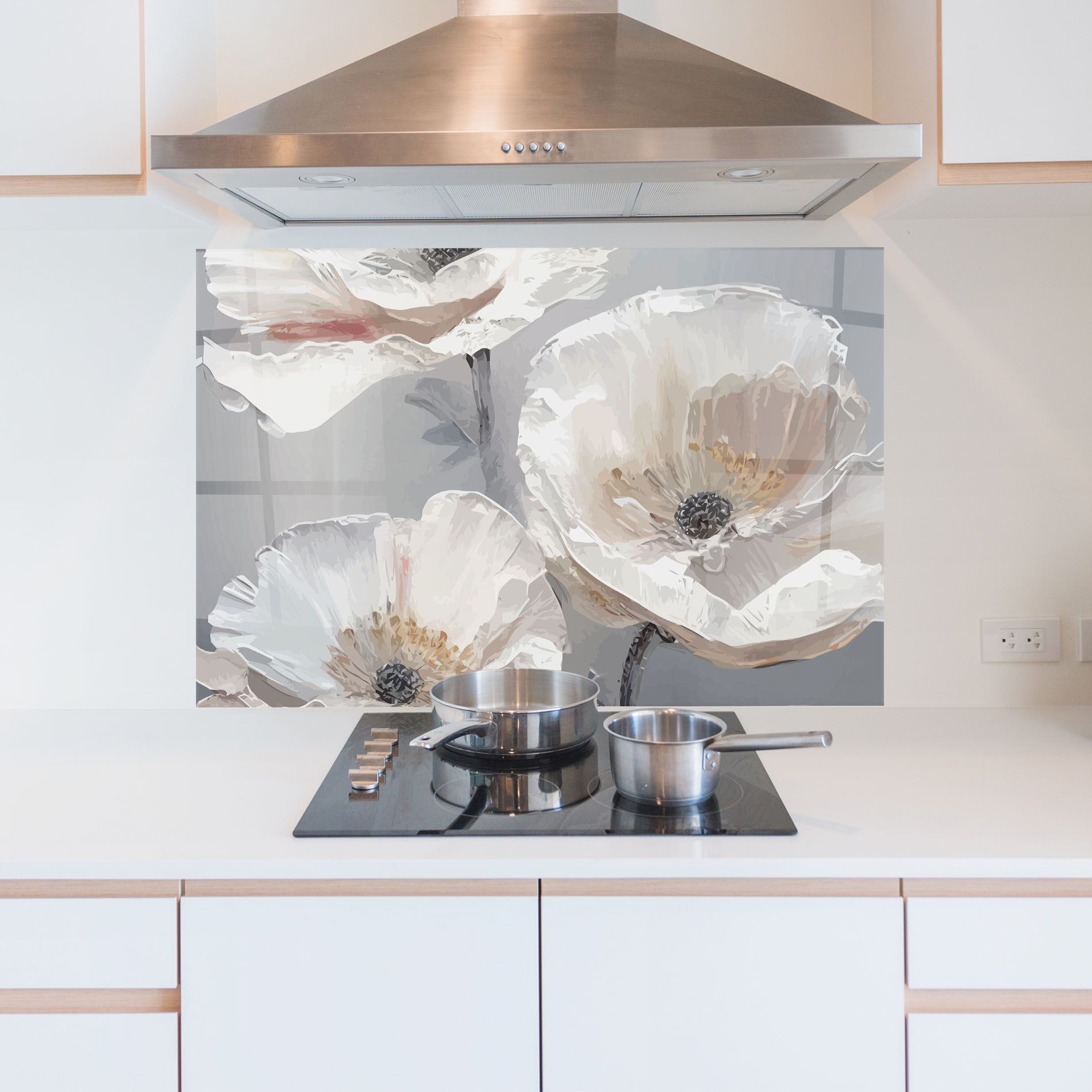 Cream Mix Flower mockup 5