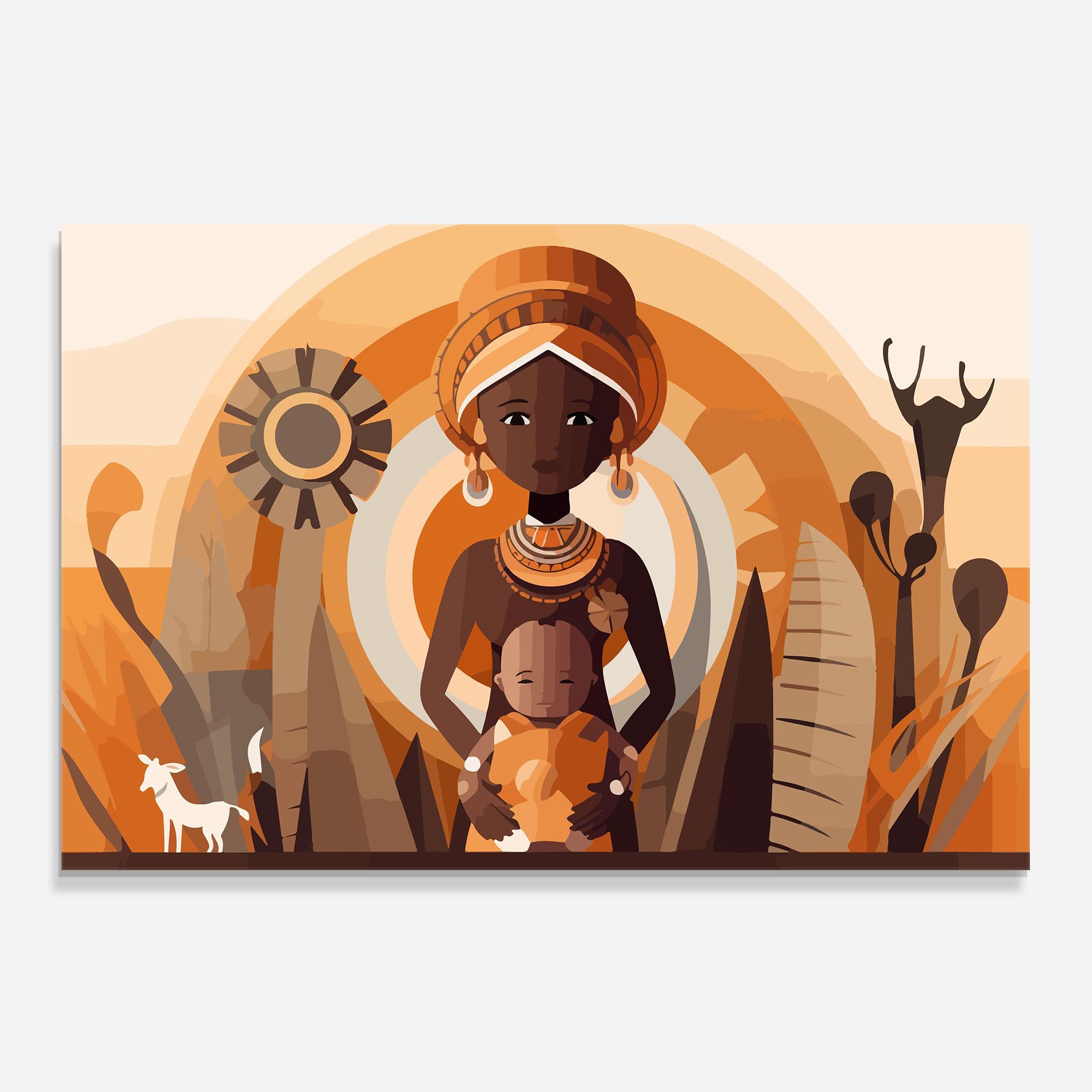 African Baby mockup 0