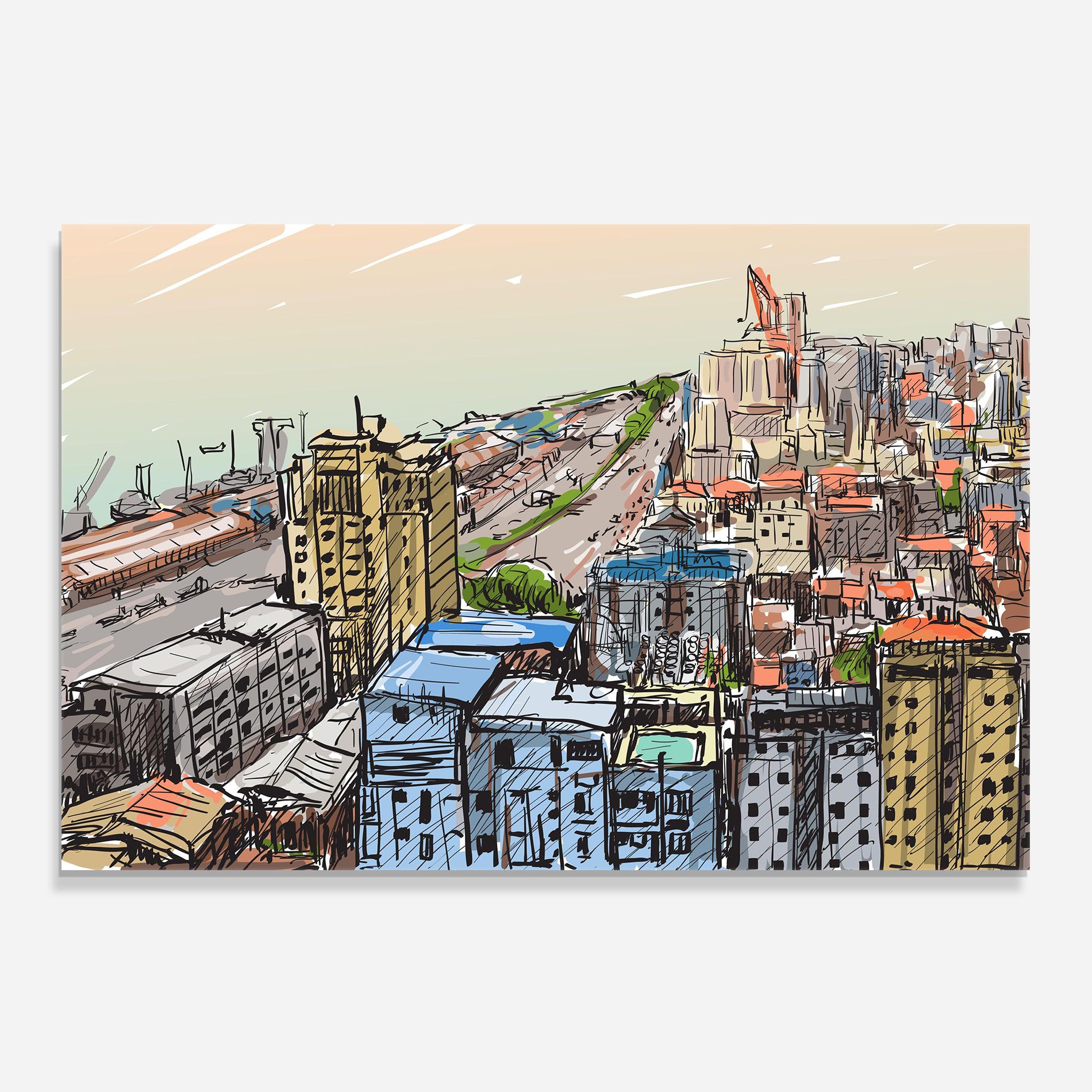 Big African City mockup 0