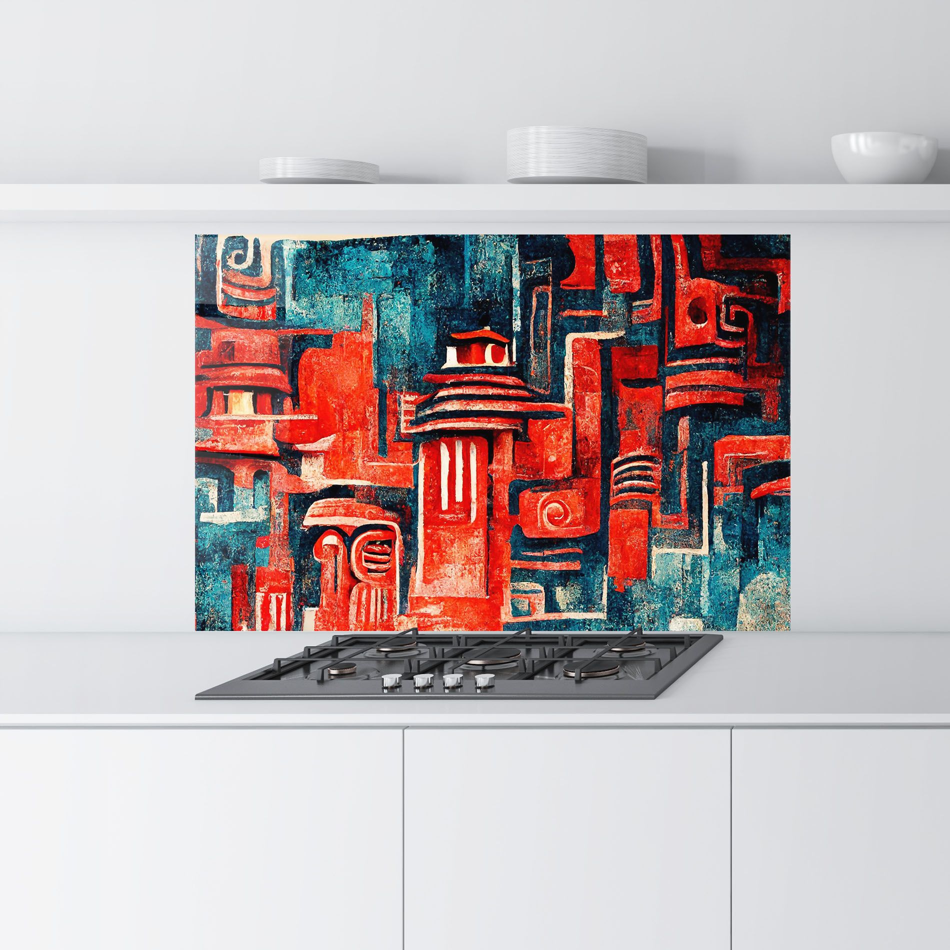 Decorative Navy Red mockup 9